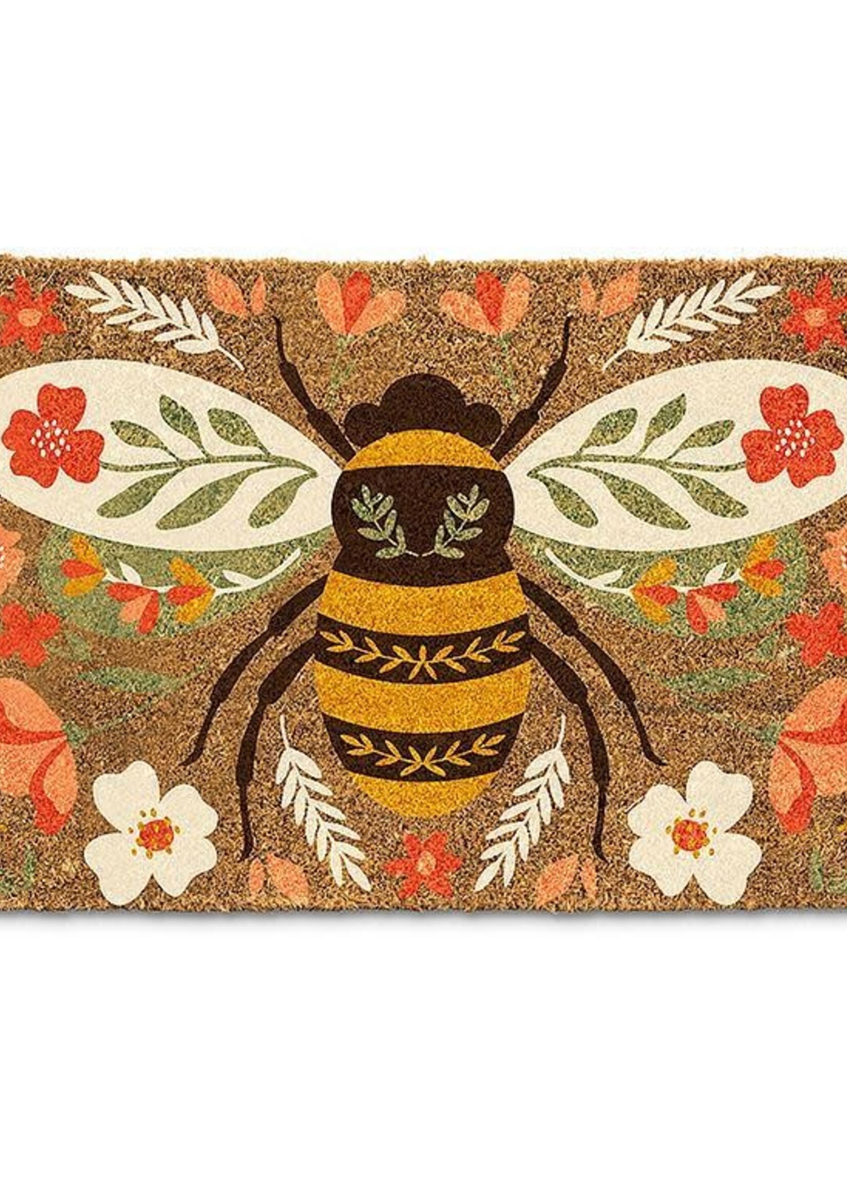 Abbott Floral Bee Doormat