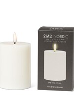 Abbott LED Pillar Candle - 3 x 4" Sand