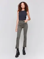 Charlie B Charlie Asymmetrical Hem Bootcut Pant C5429RR