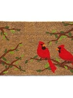 Abbott Cardinal Pair in Branch Mat 18x30