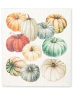 Abbott Swedish  Dishcloth Single - Colorful Pumpkins