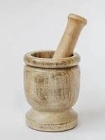 Forpost Trade Inc Wooden Mortar And Pestle