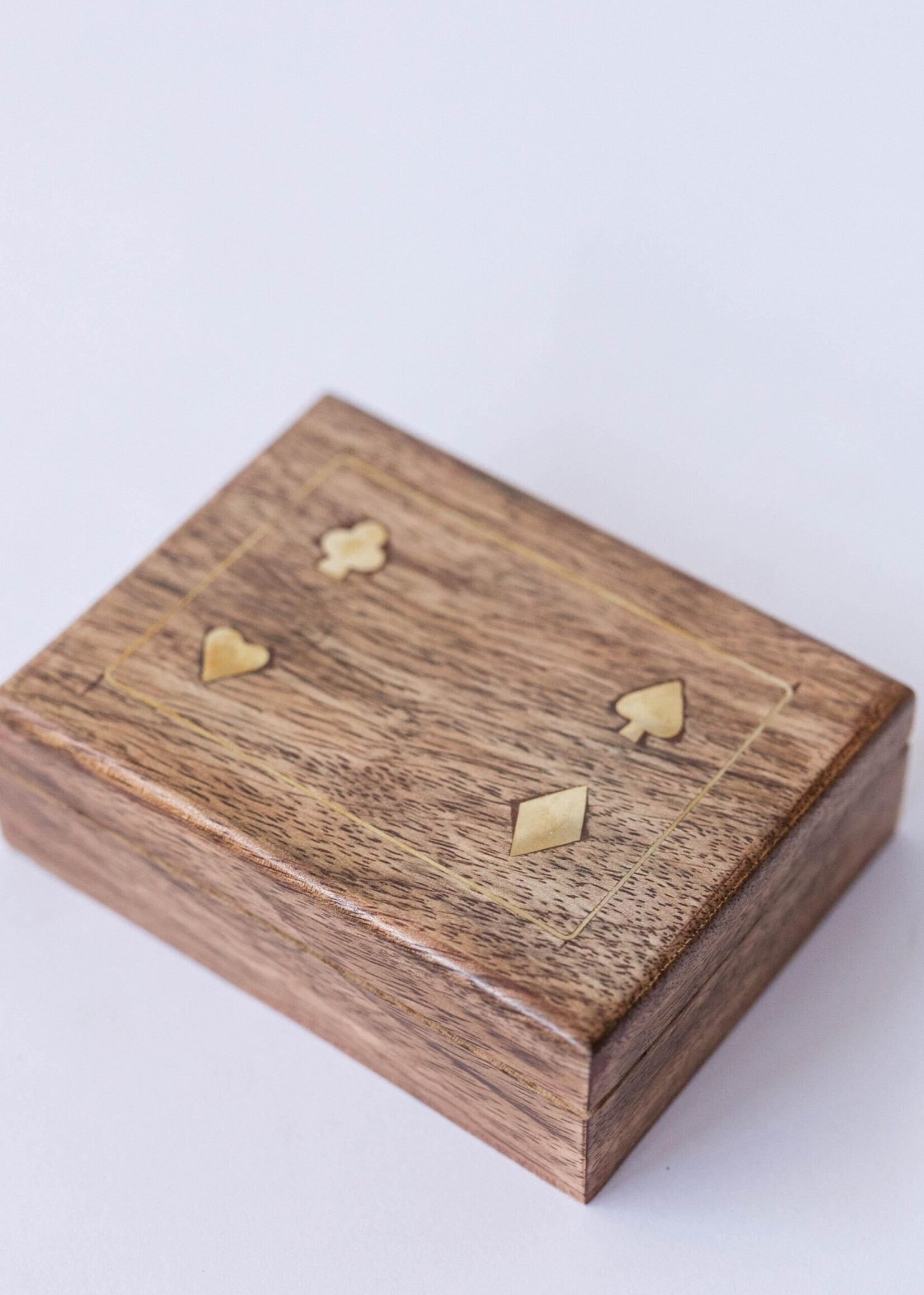 Forpost Trade Inc Wooden Card Box