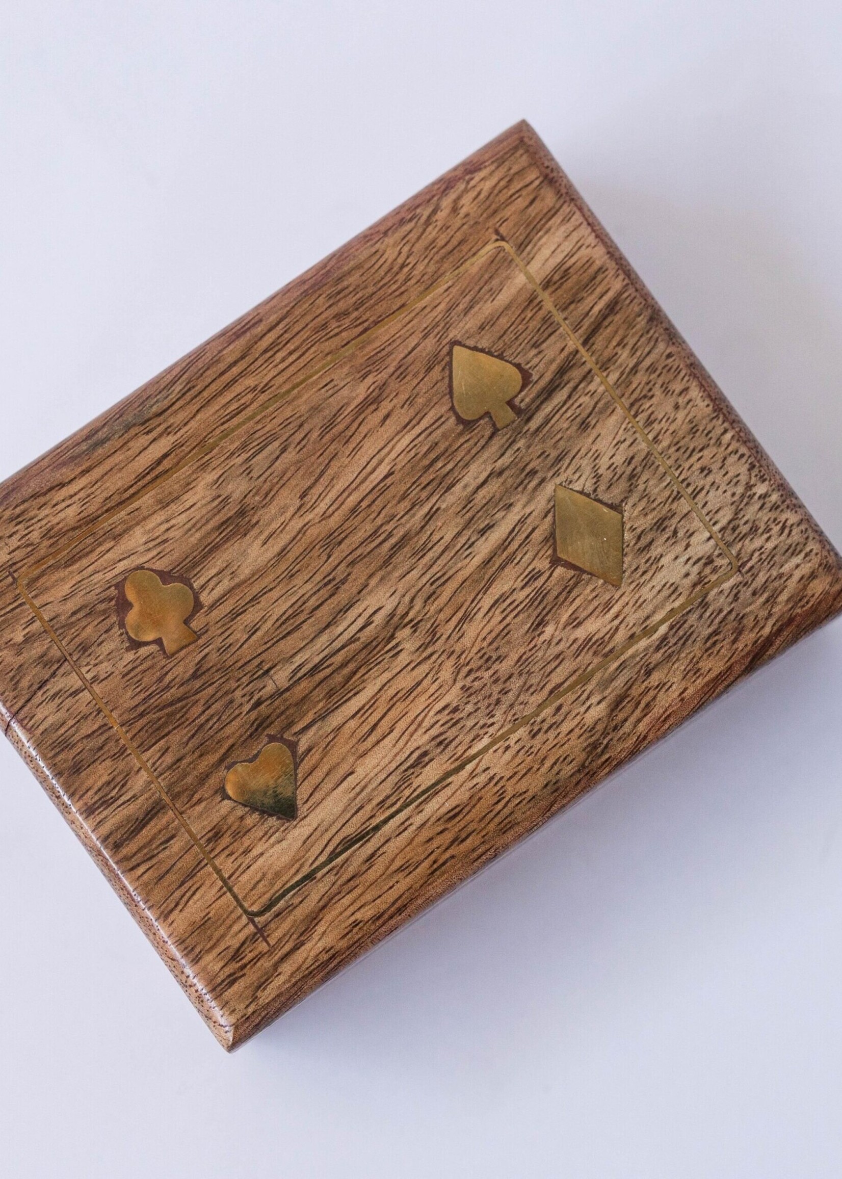 Forpost Trade Inc Wooden Card Box