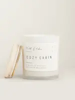 Wild Flicker Cozy Cabin Wood Wick Candle
