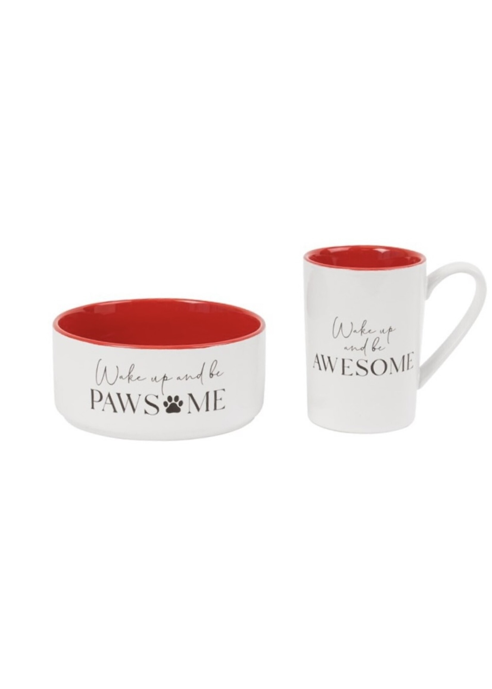 Pet Bowl and Mug Set