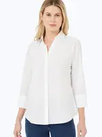 Foxcroft Foxcroft  Mary 3/4 Sleeve Shirt