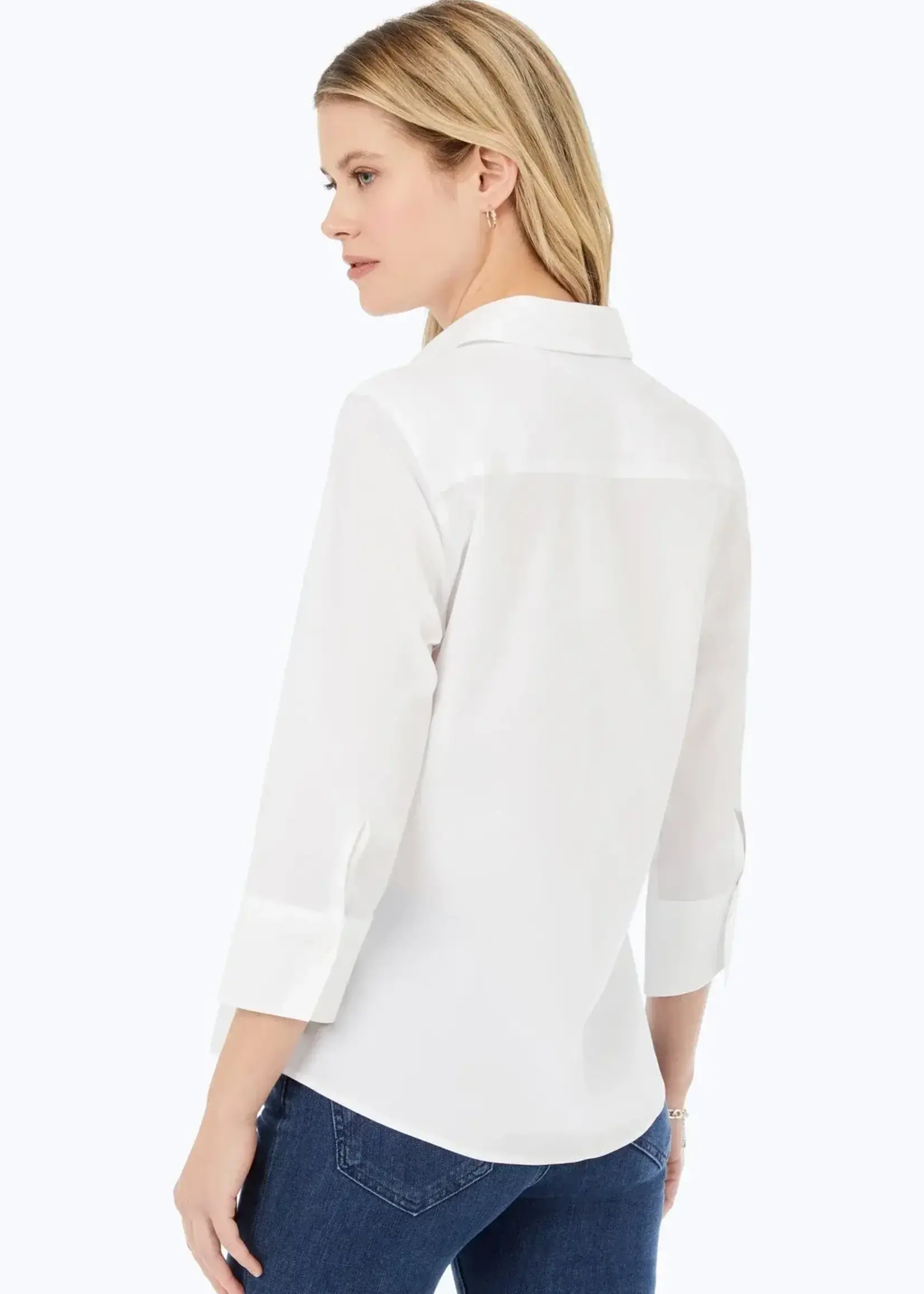 Foxcroft Foxcroft  Mary 3/4 Sleeve Shirt