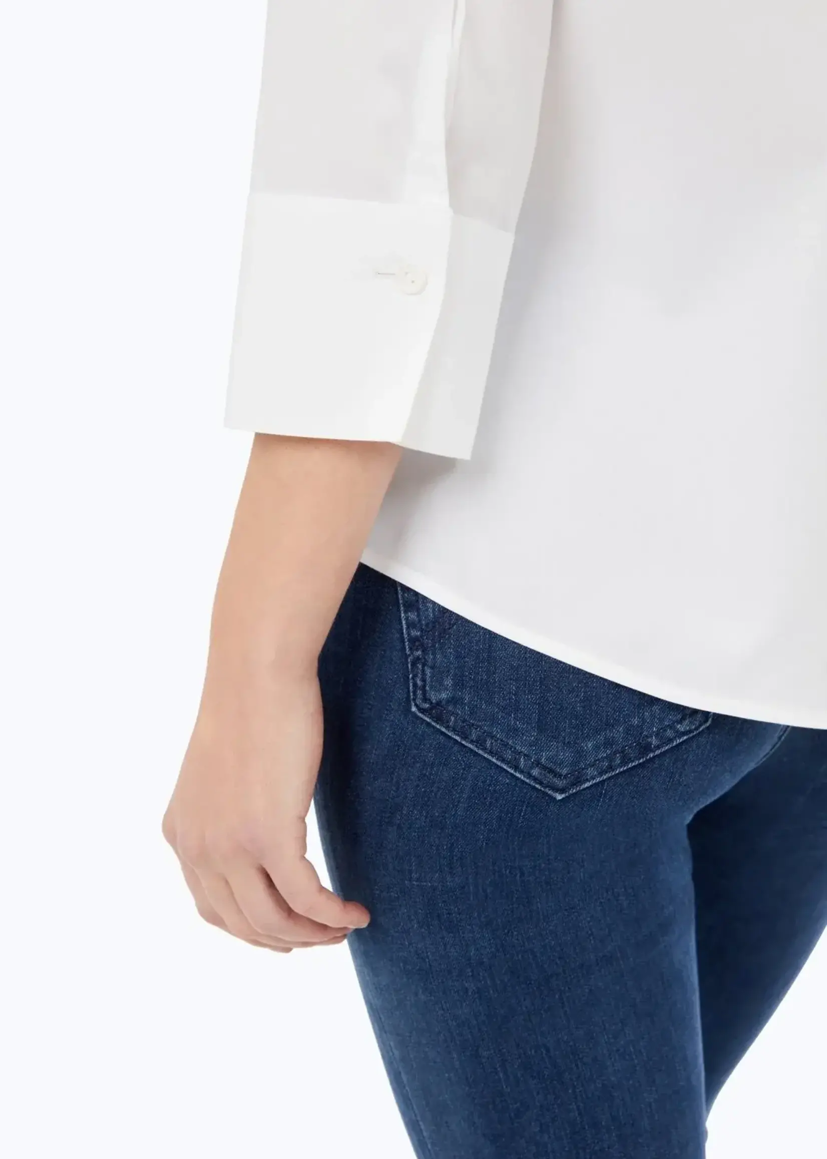 Foxcroft Foxcroft  Mary 3/4 Sleeve Shirt