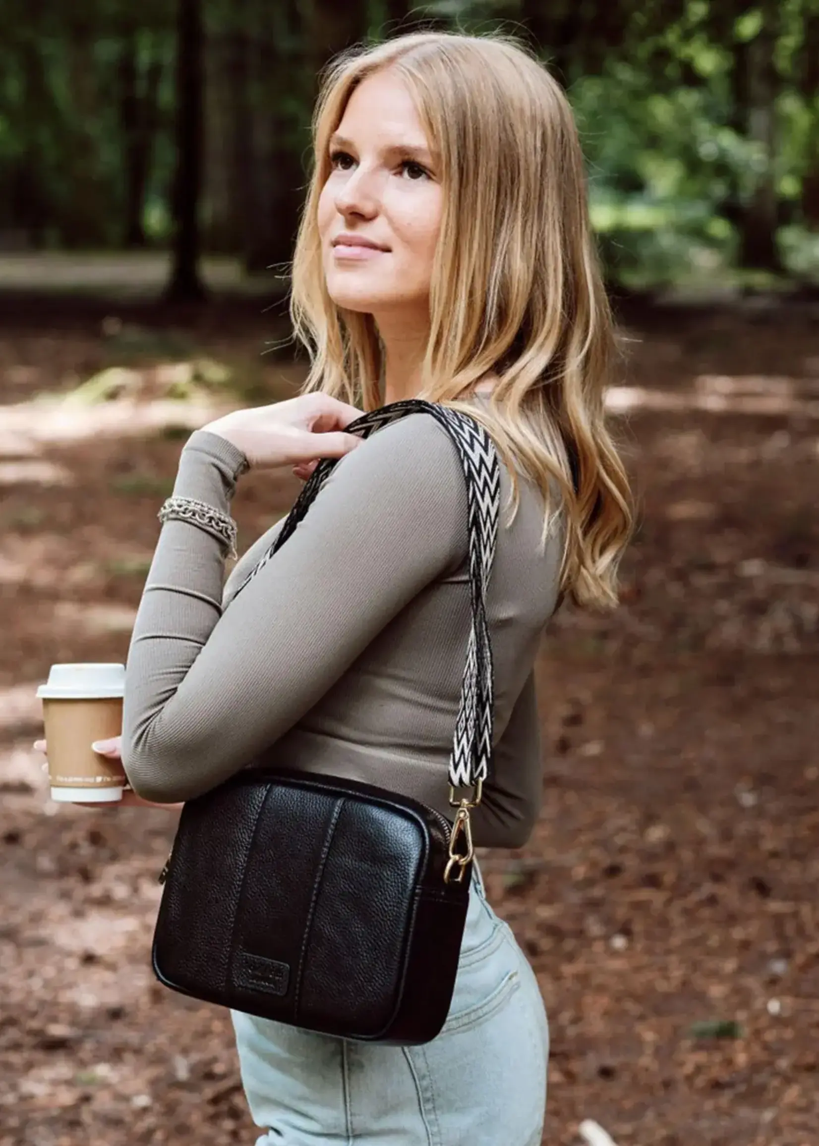 Pom Pom London Pom Pom City Bag - Black