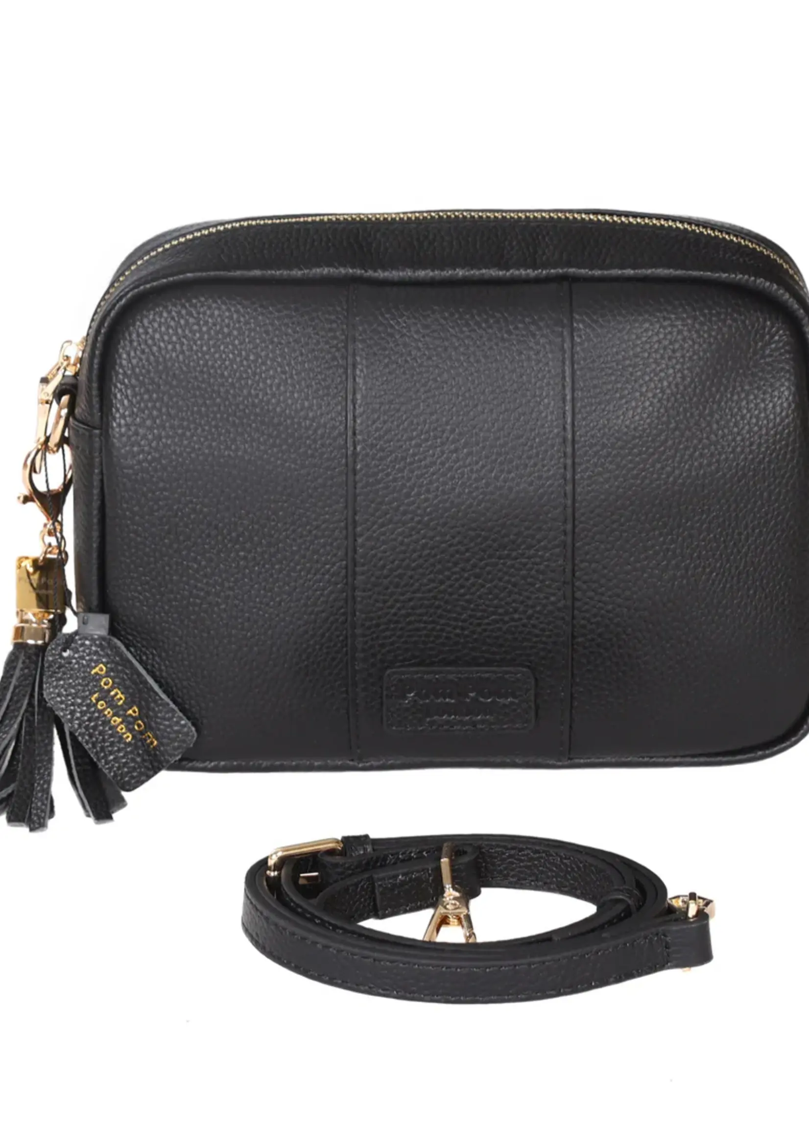 Pom Pom London Pom Pom City Bag - Black