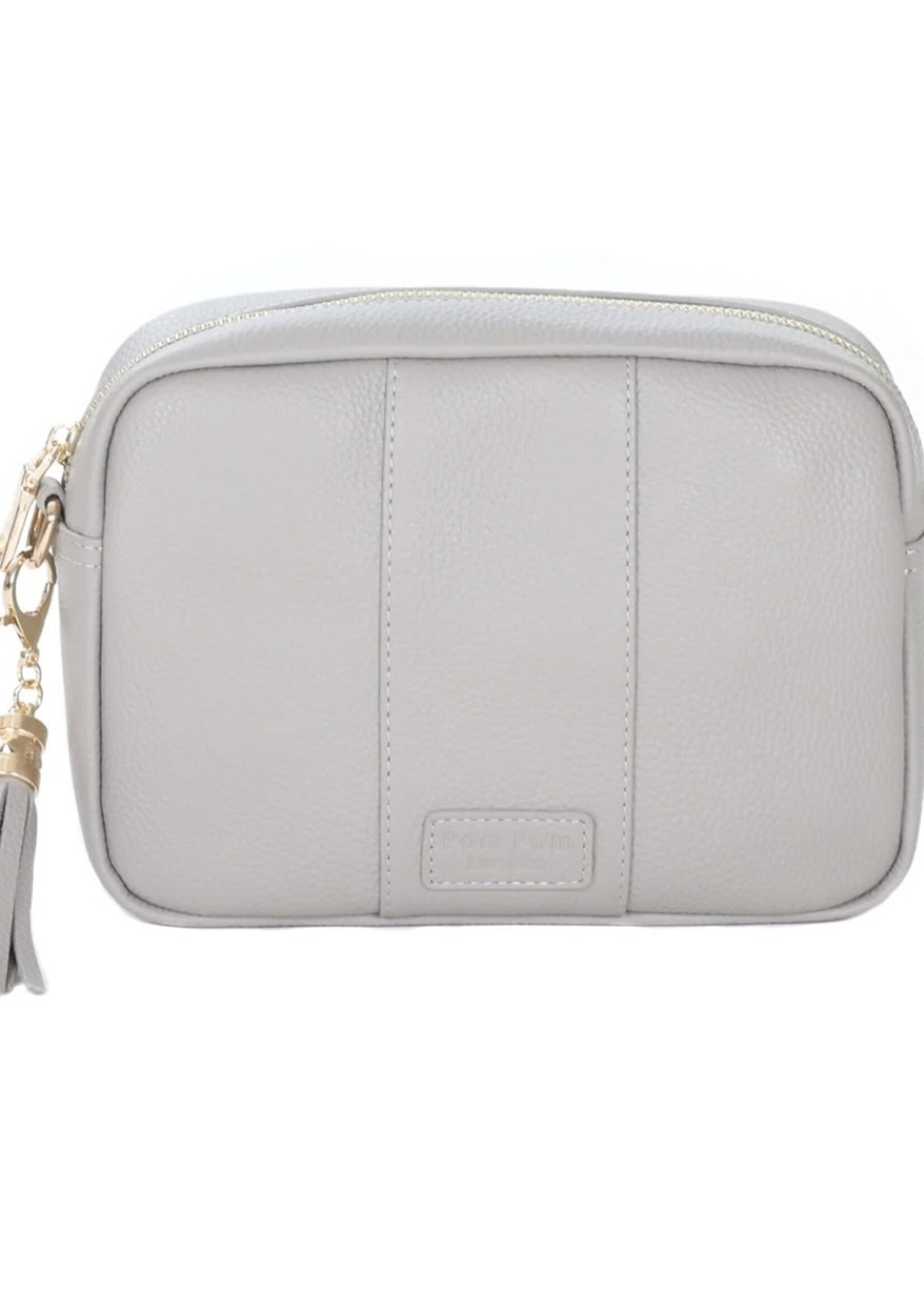 Pom Pom London Pom Pom City Bag - Winter Grey