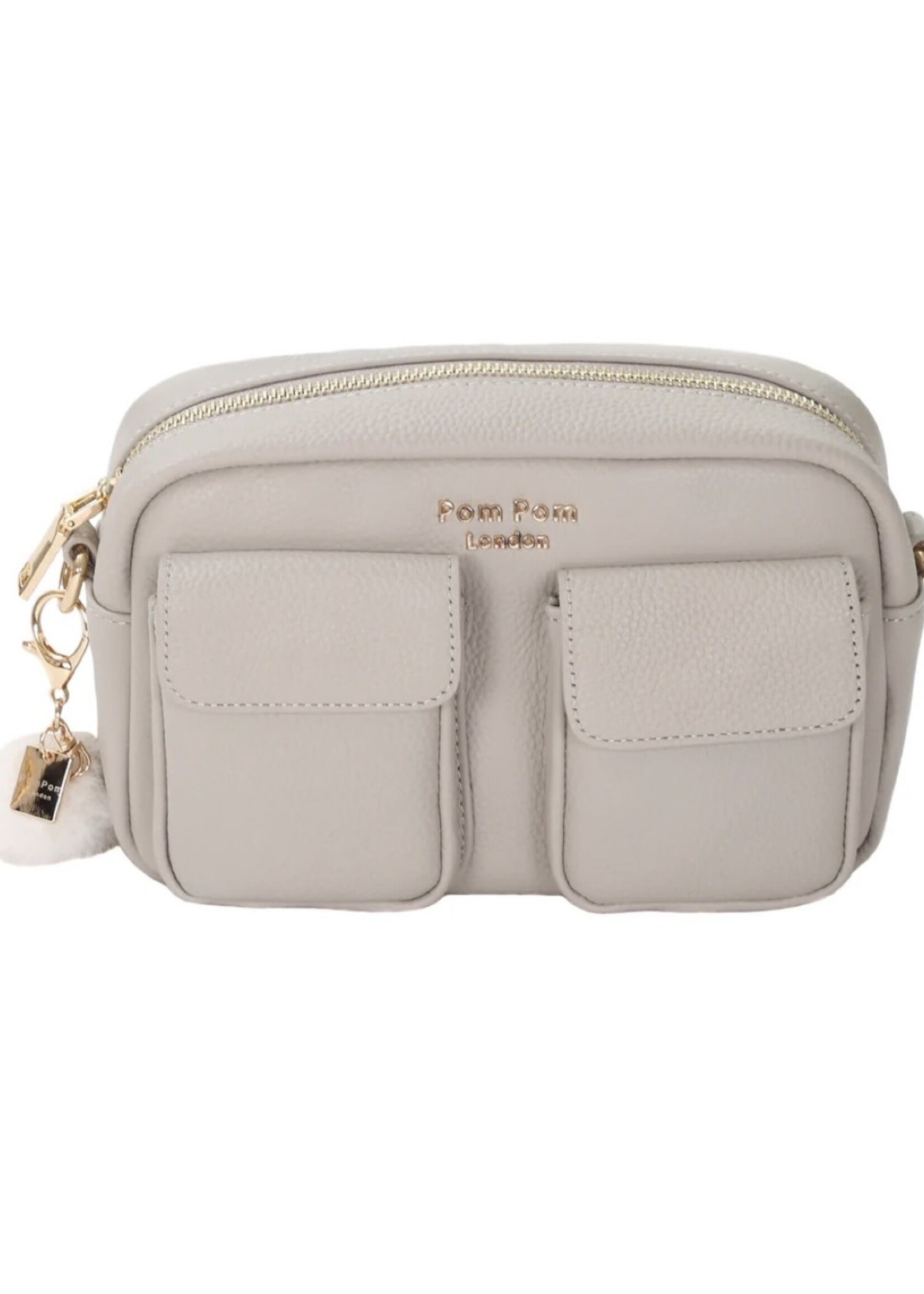 Pom Pom London Pom Pom Chiswick Cargo Bag - Stone
