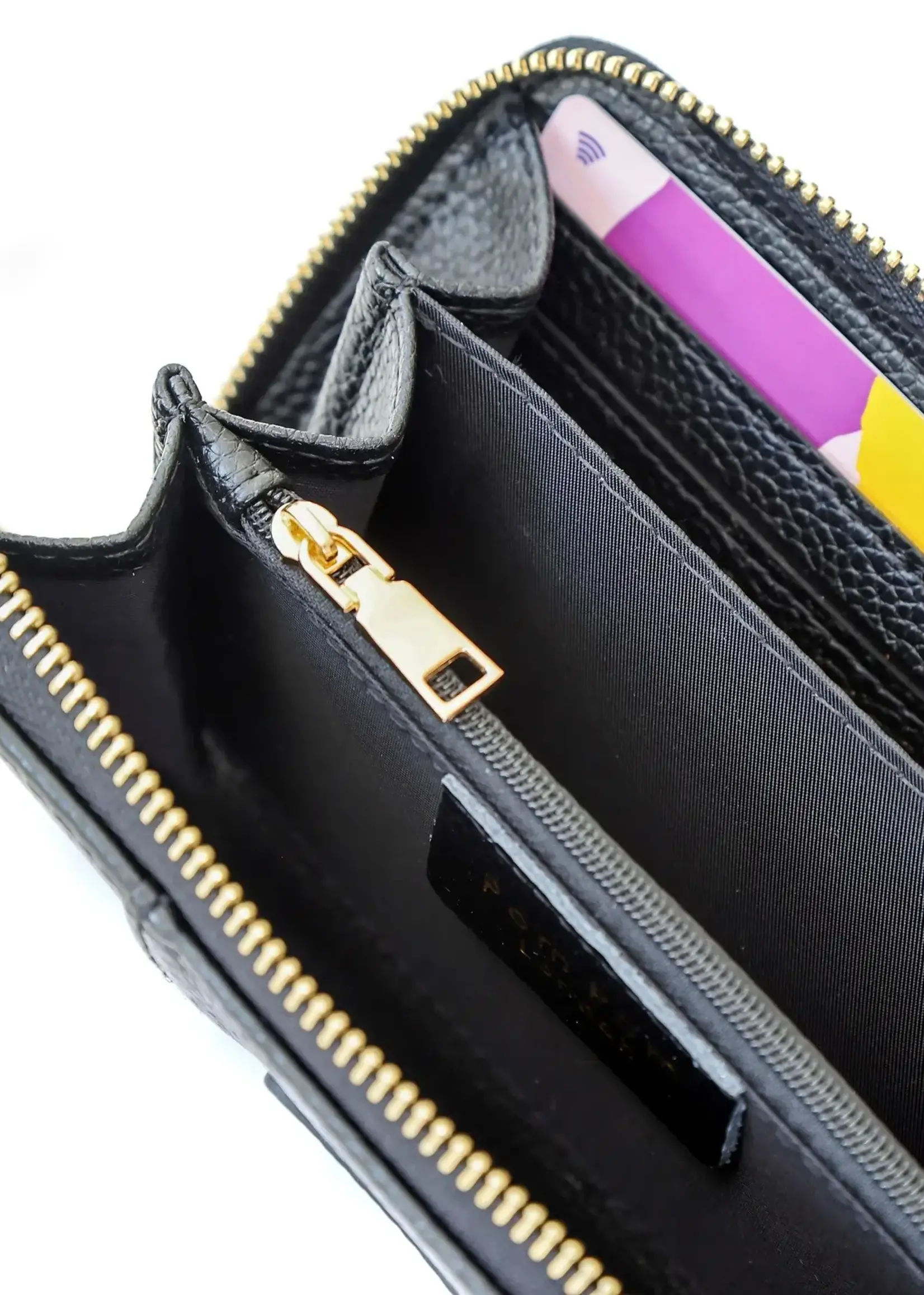 Pom Pom London Pom Pom Chelsea Wallet Black