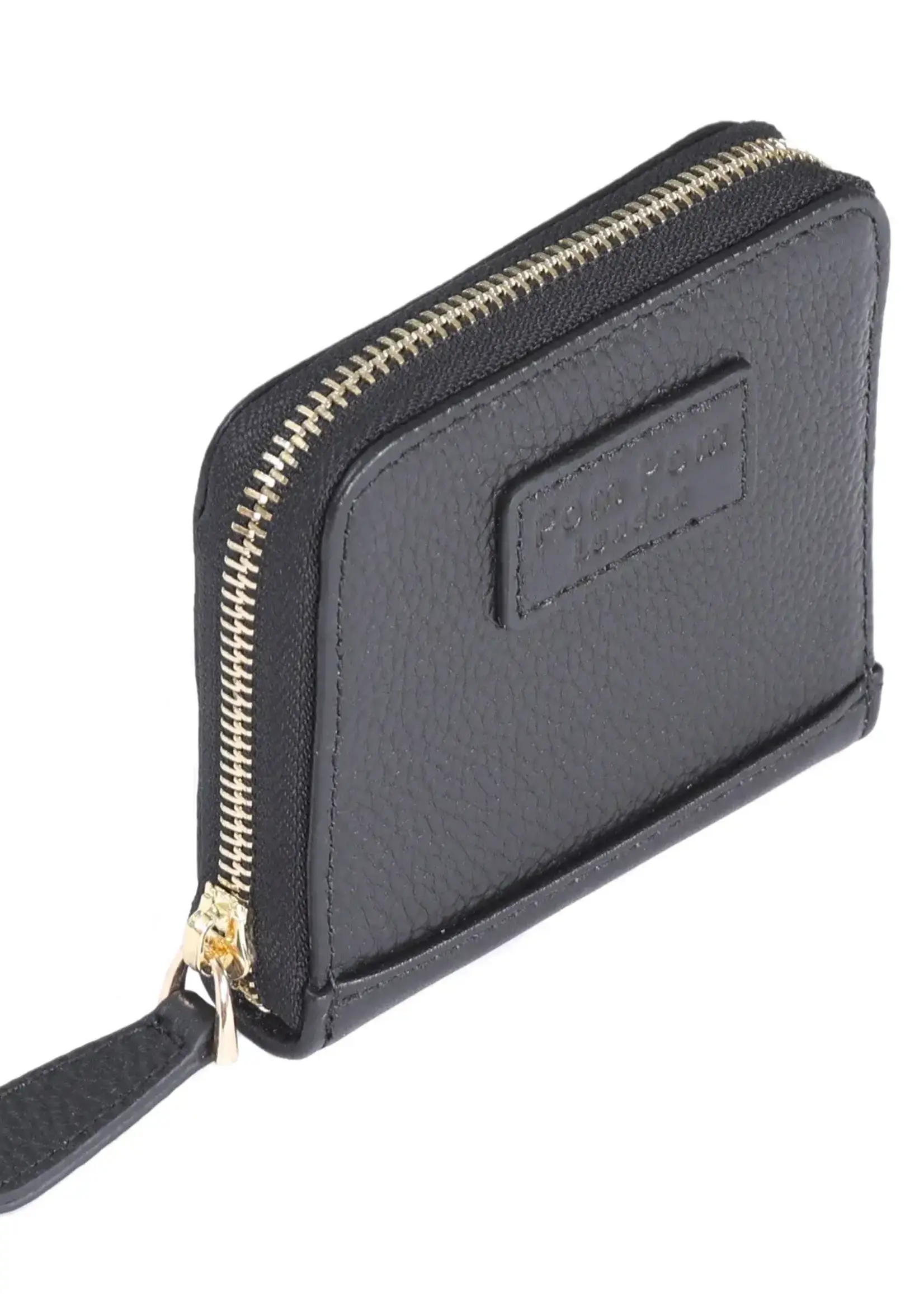 Pom Pom London Pom Pom Mini Chelsea Wallet Black
