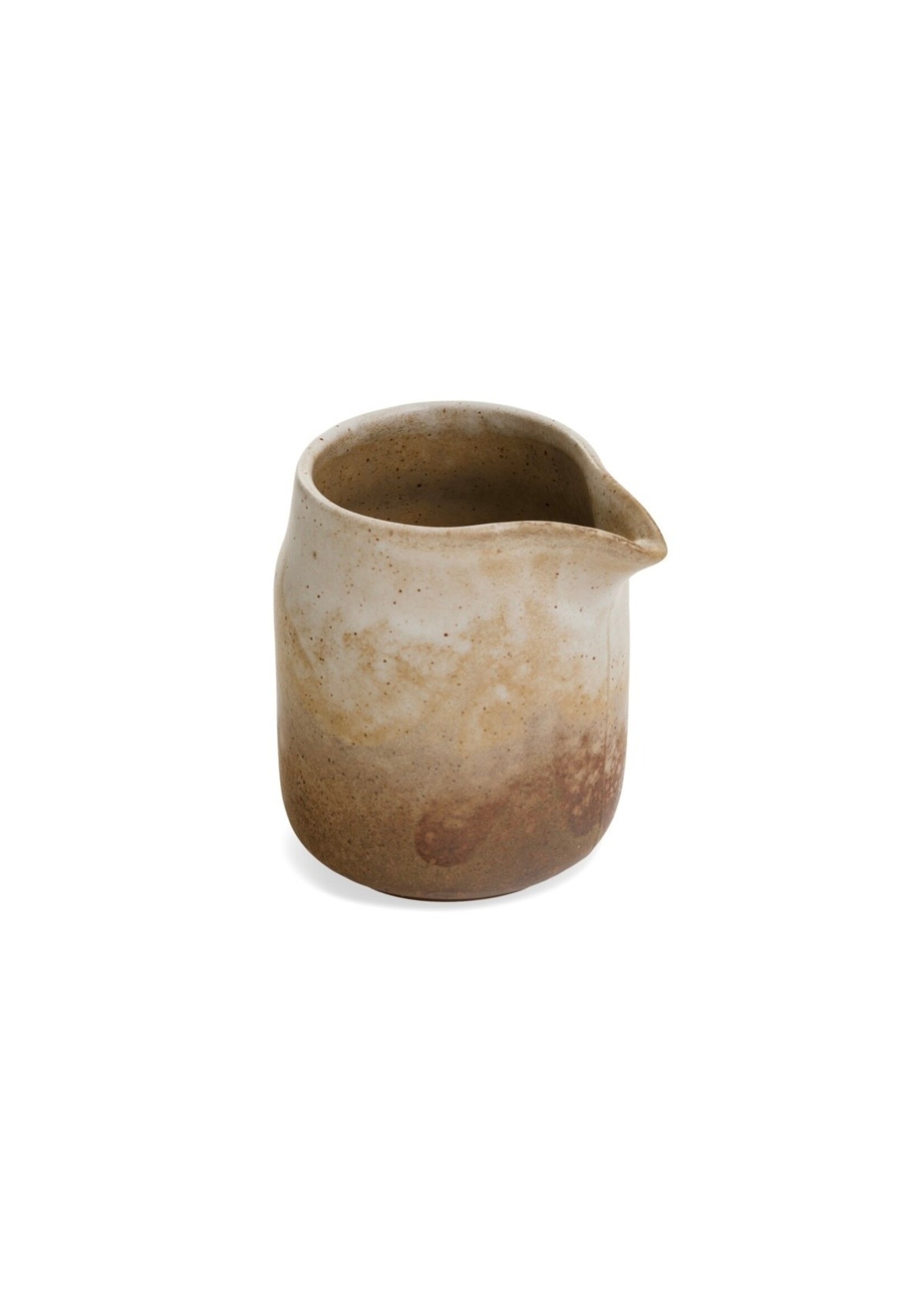 ADV - Imports Porcelain Antique Milk Jug - Beige 3" x 4"