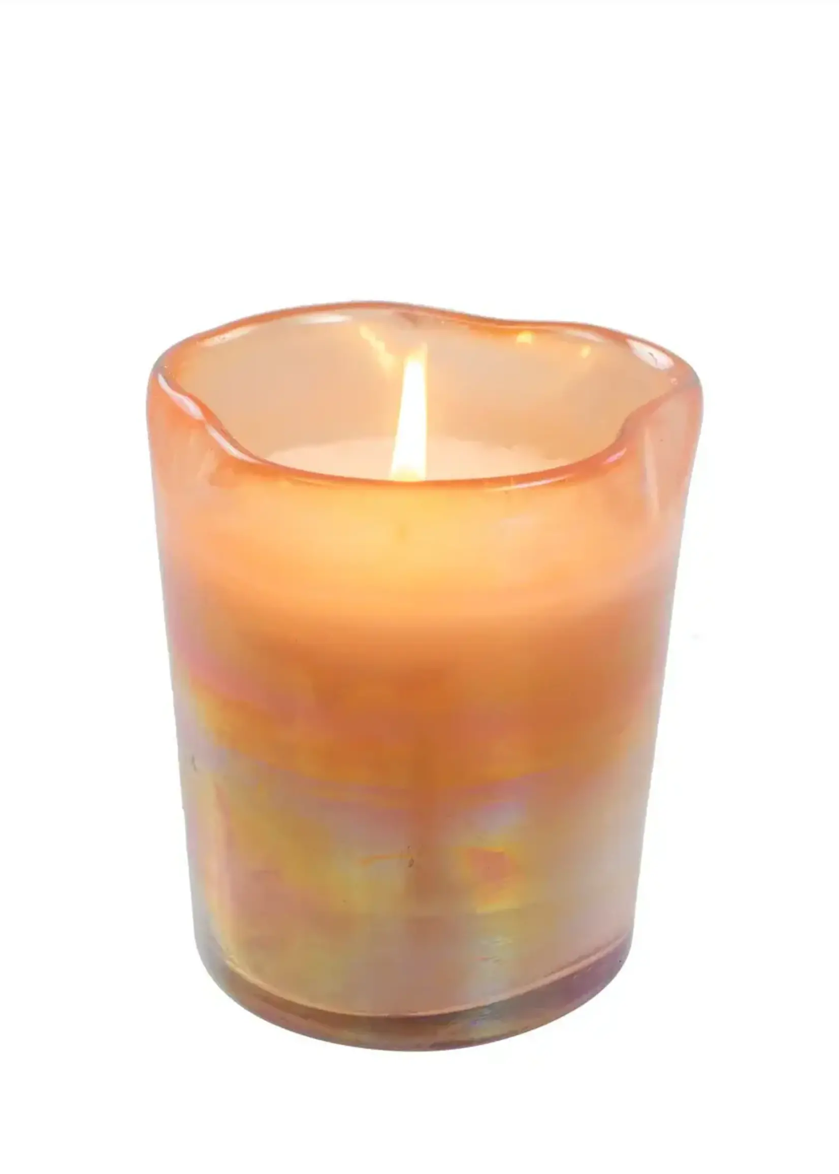 Indaba Leilani Luster Candle - Pink - Passionfruit Mandarin
