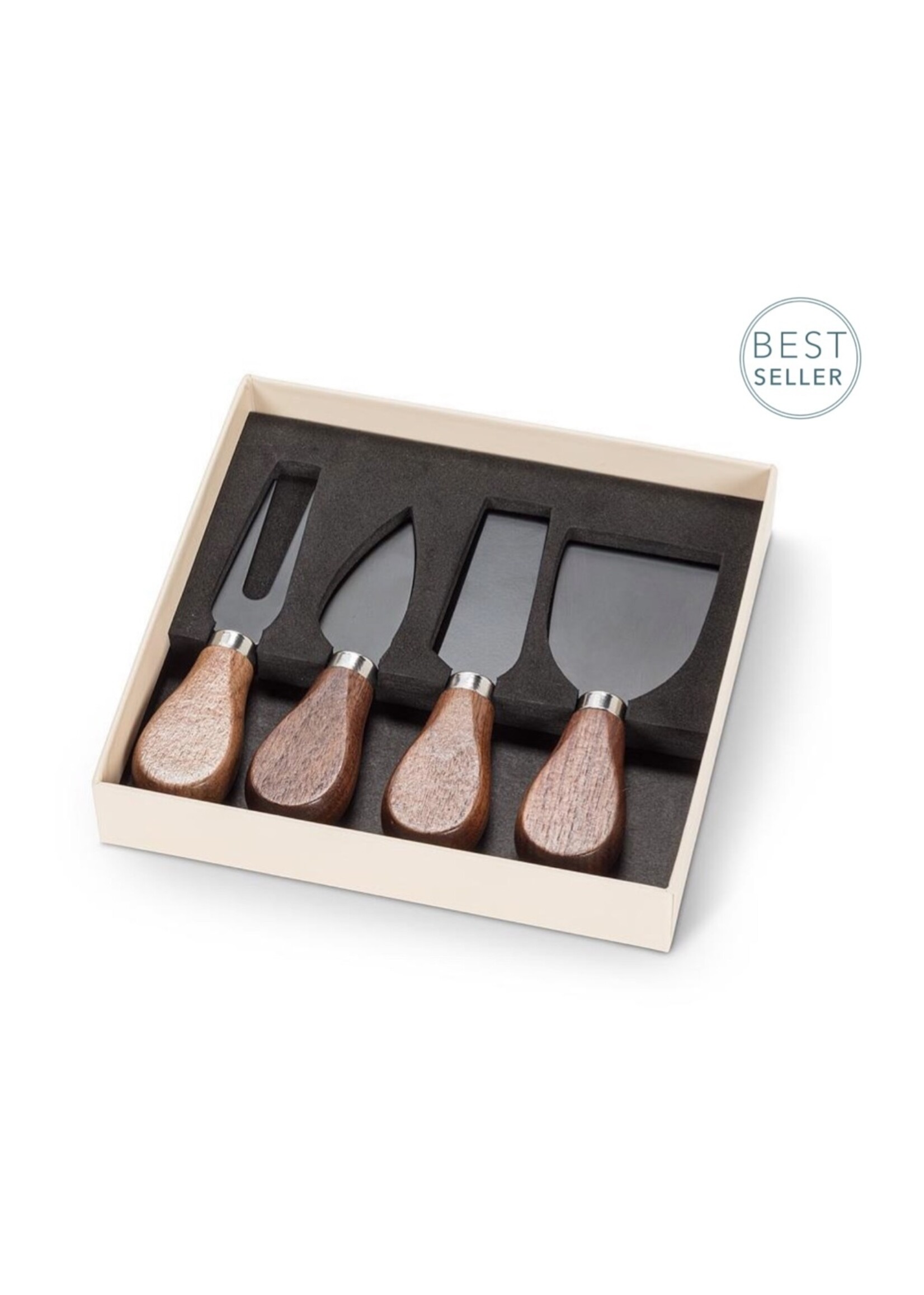 Abbott S/4 Walnut Handle Cheese Knives