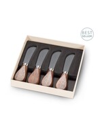 Abbott S/4 Walnut Handled Pate Spreaders
