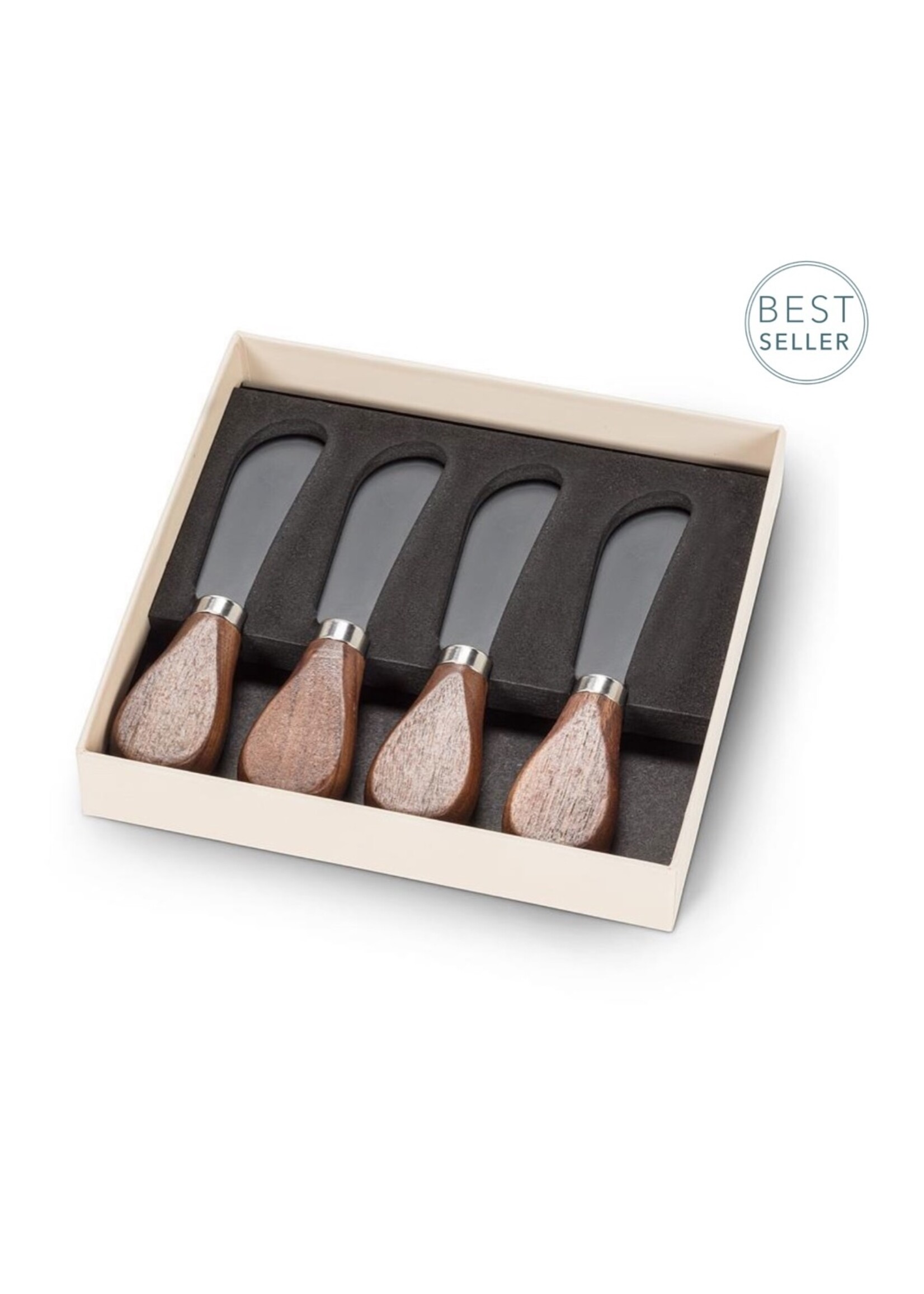 Abbott S/4 Walnut Handled Pate Spreaders