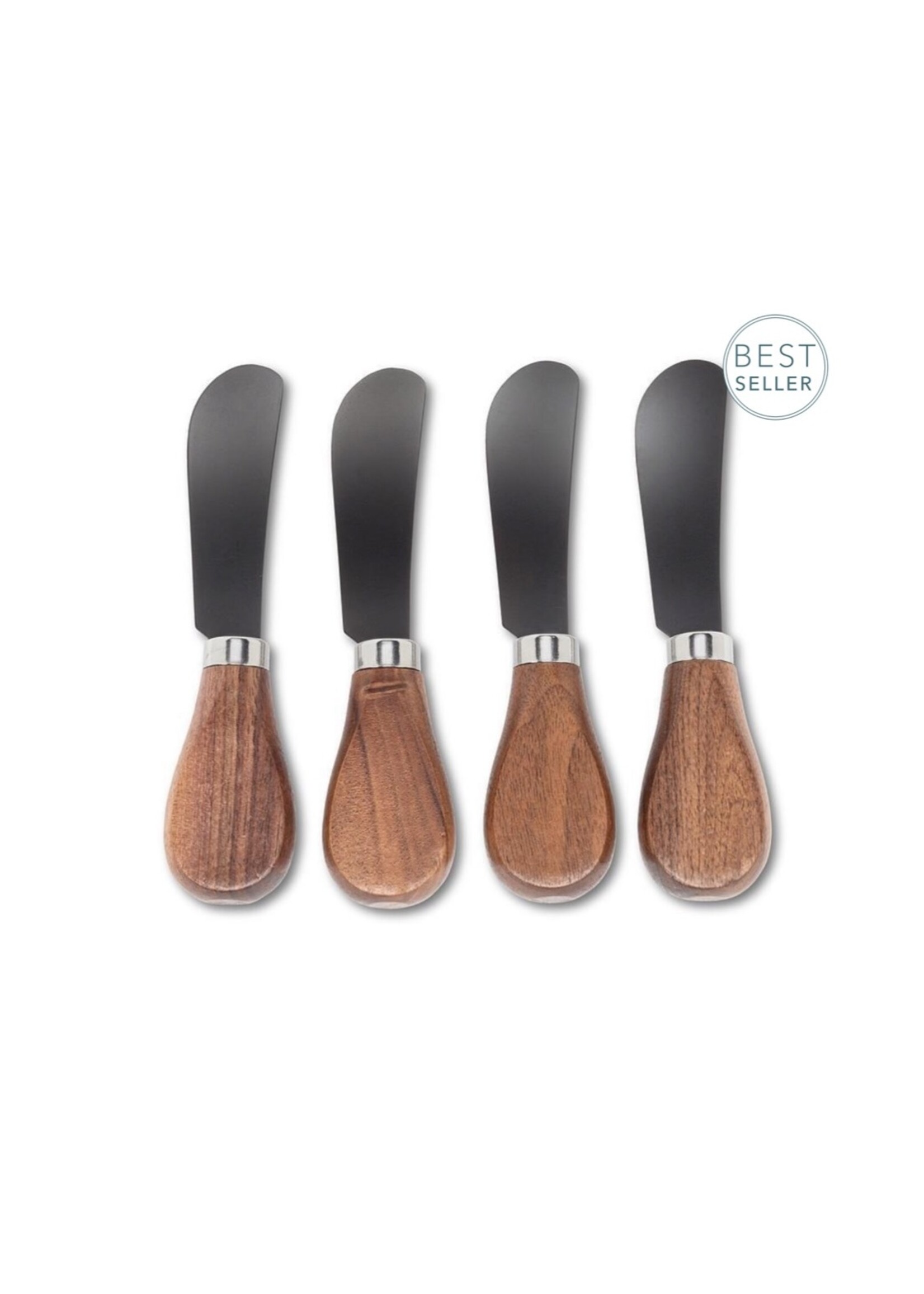 Abbott S/4 Walnut Handled Pate Spreaders