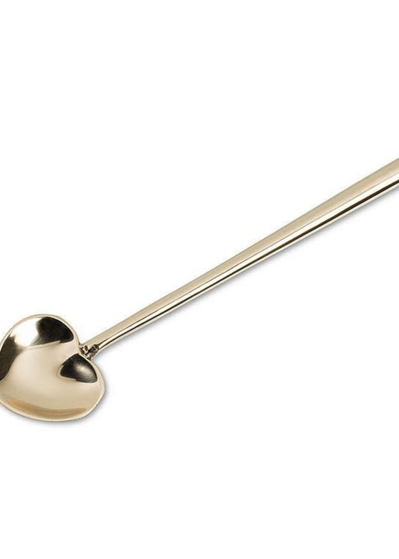 Abbott Small Heart Spoon - Gold