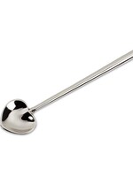 Abbott Small Heart Spoon - Silver