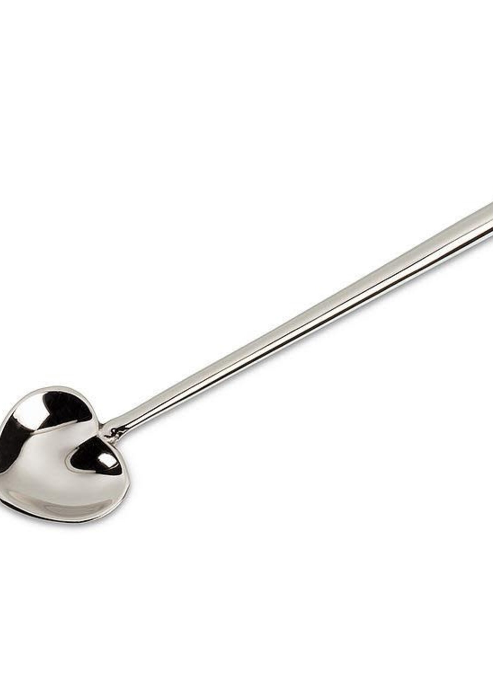 Abbott Small Heart Spoon - Silver