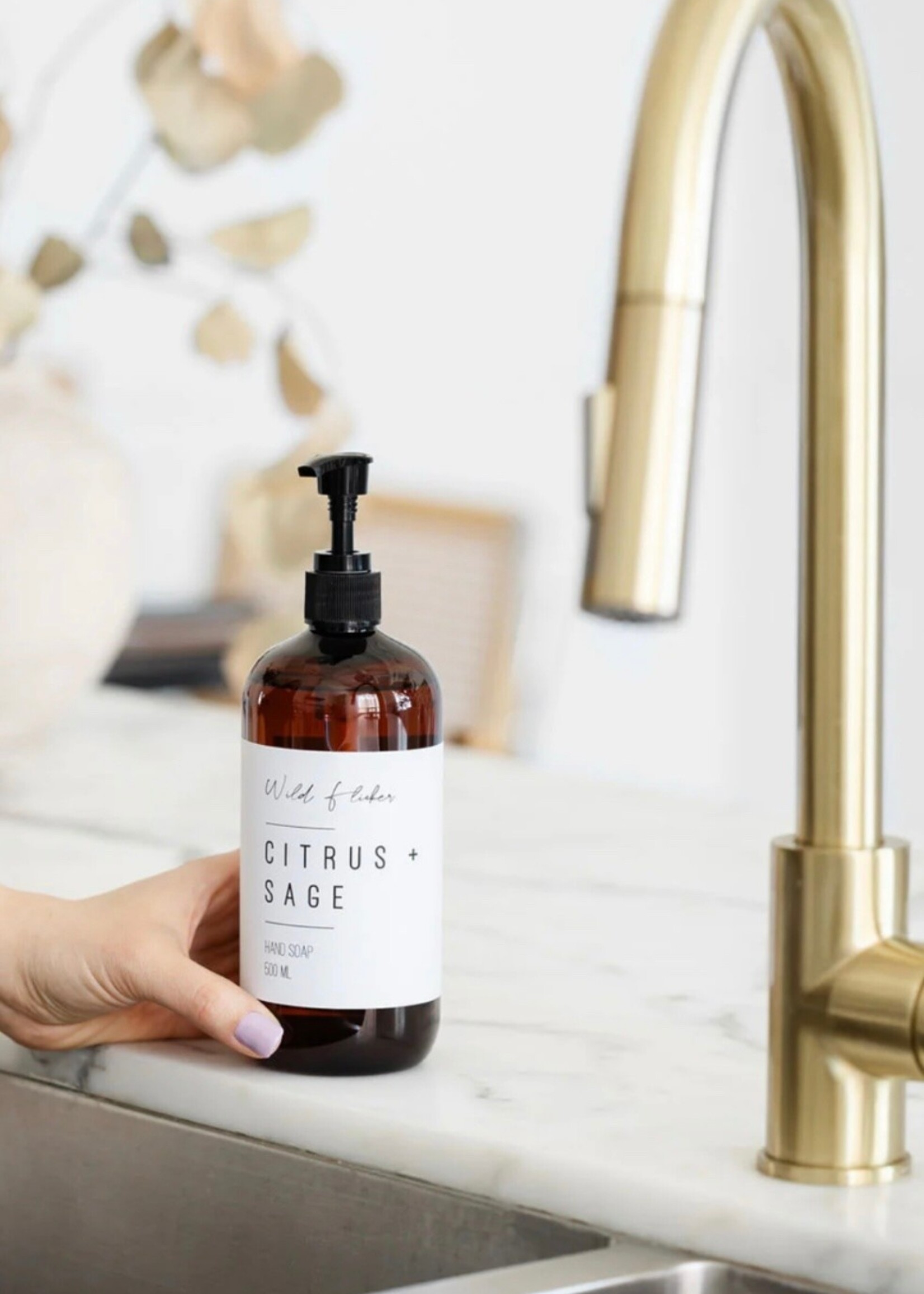 Wild Flicker Citrus & Sage Hand Soap
