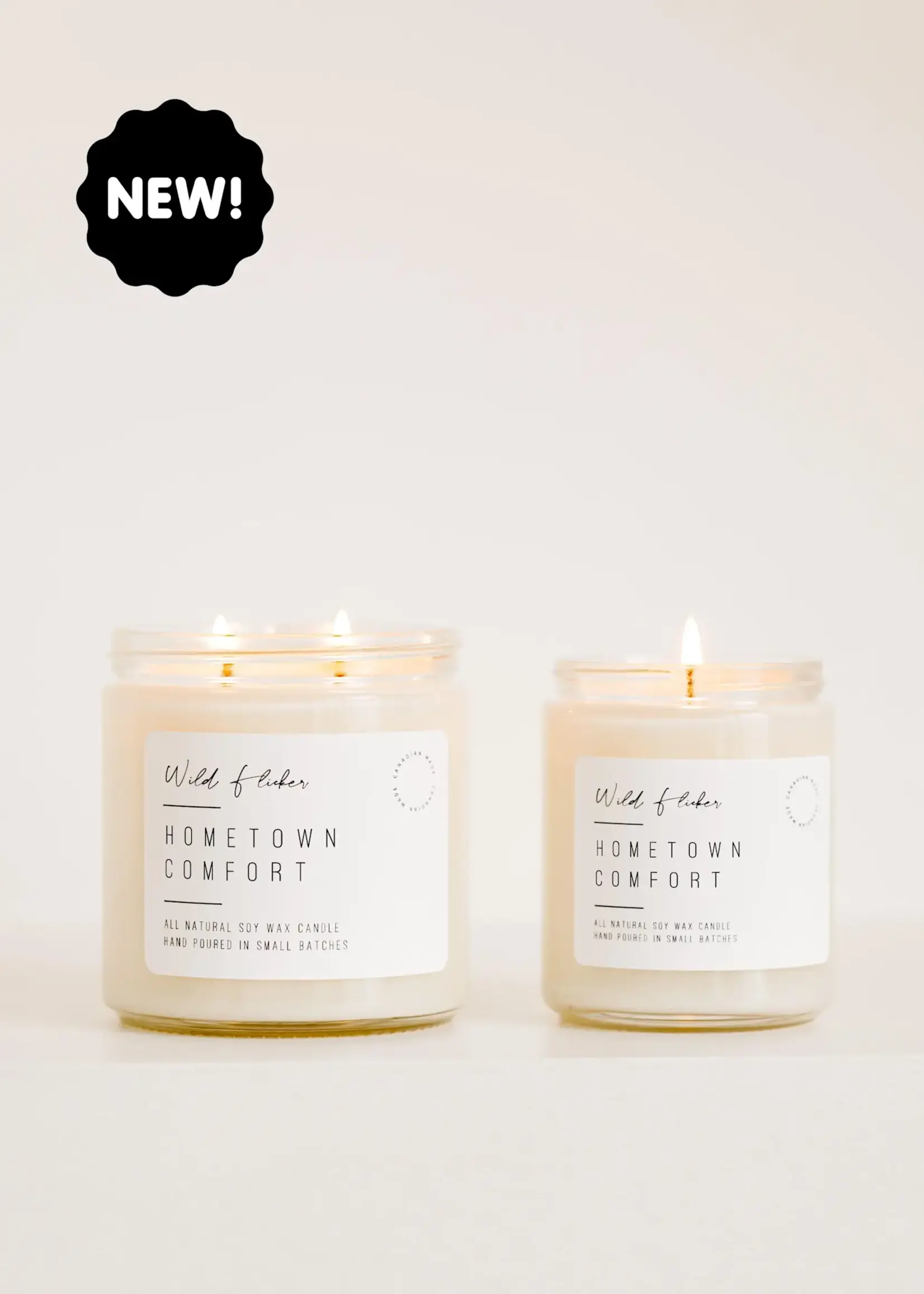 Wild Flicker Soy Double Wick Candle - 16 oz
