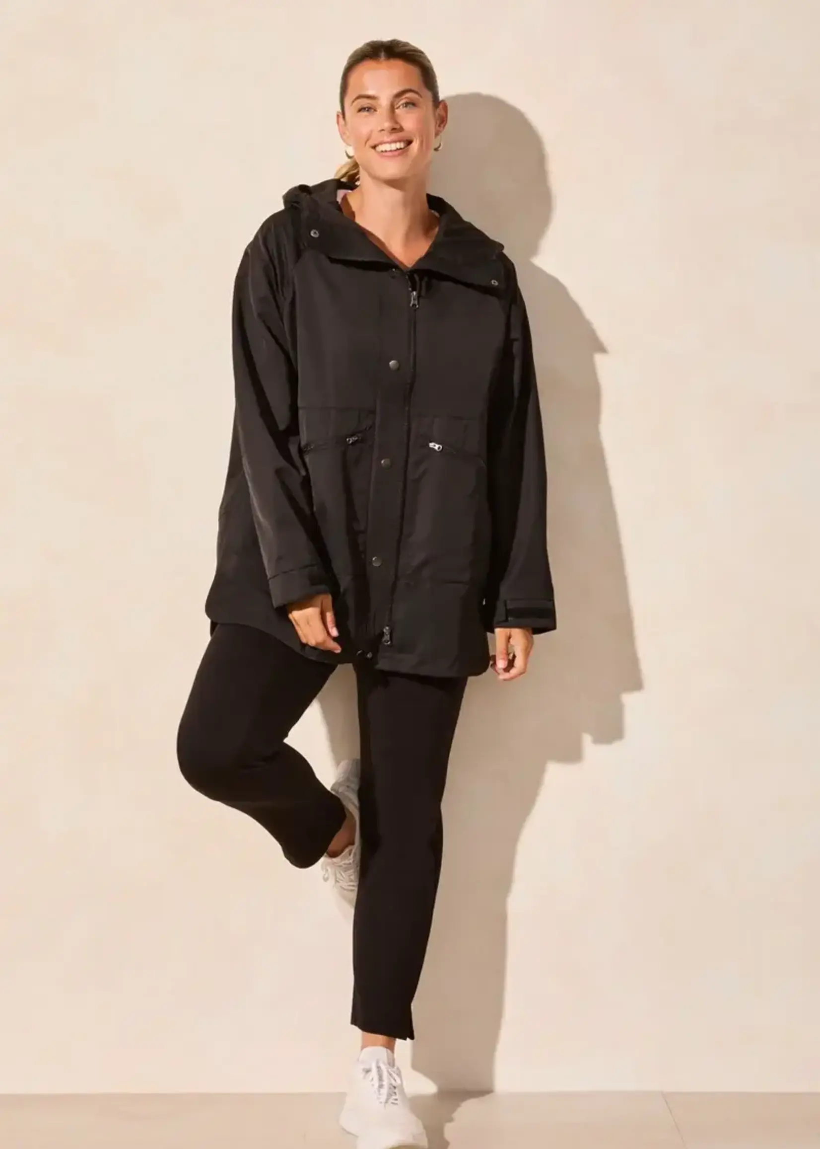 Tribal Tribal L/S Hooded Coat w/ Lining 2176O