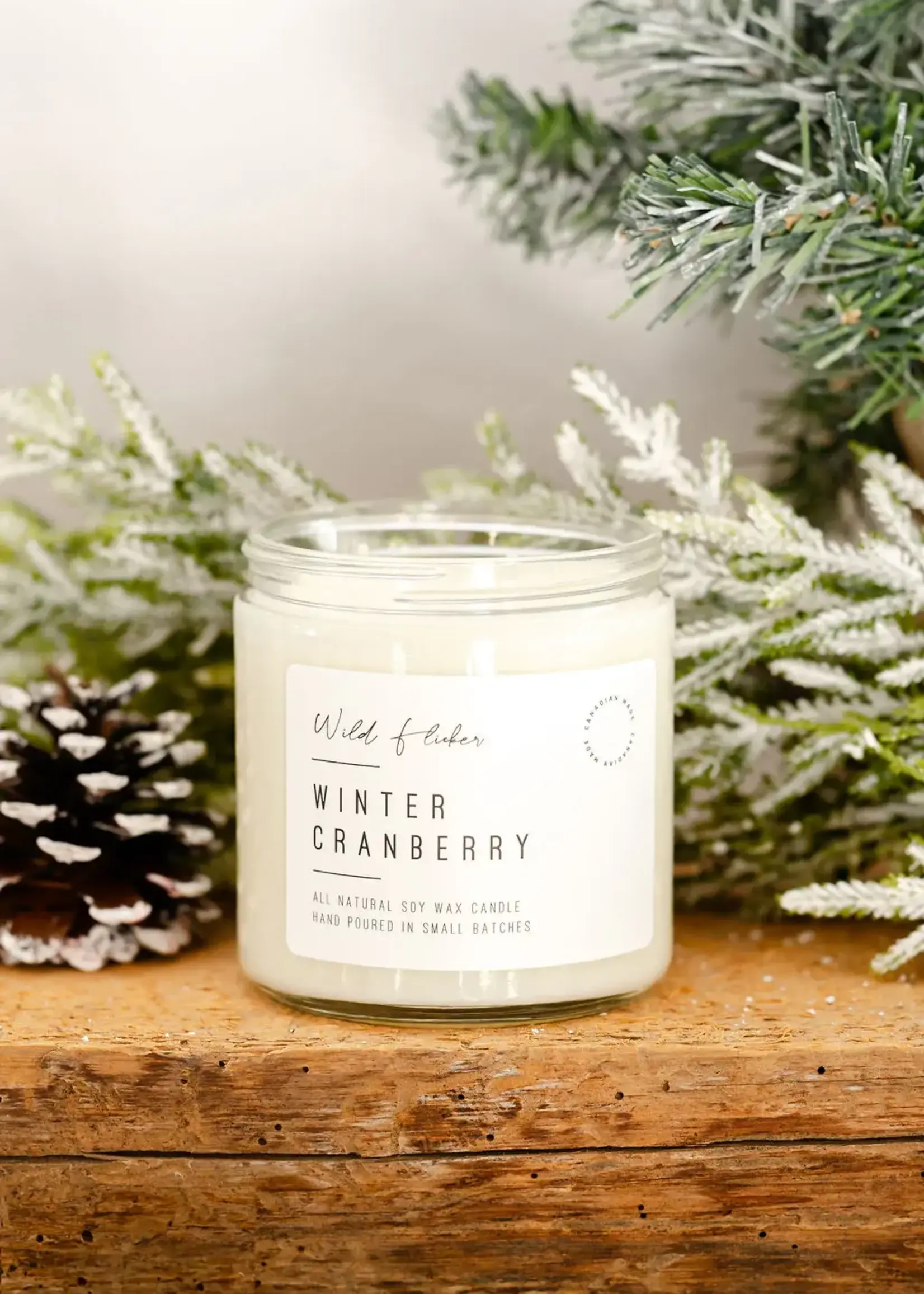 Wild Flicker Soy Single Wick Candle - 8 oz