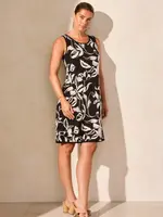 Tribal Tribal Reversible A Line Dress w/ Pockets 6895O