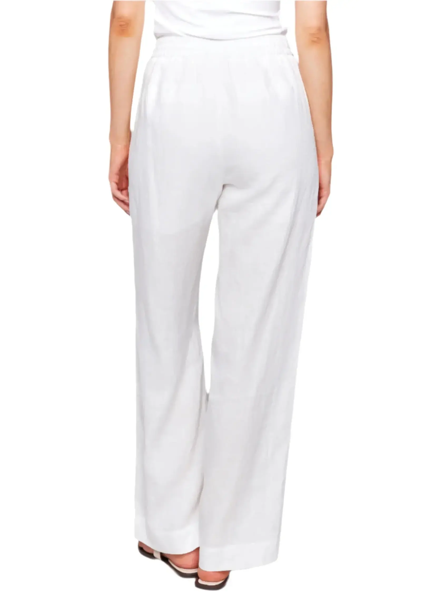 Charlie B Charlie B Tie Waist Pull On Linen Pant w/ Pockets C5665