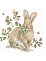 Carsim Trading Inc. Lunch Napkins - Garden Bunny