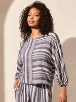 Tribal Tribal Boat Neck Blouse w/ Dolman Slv 5752O