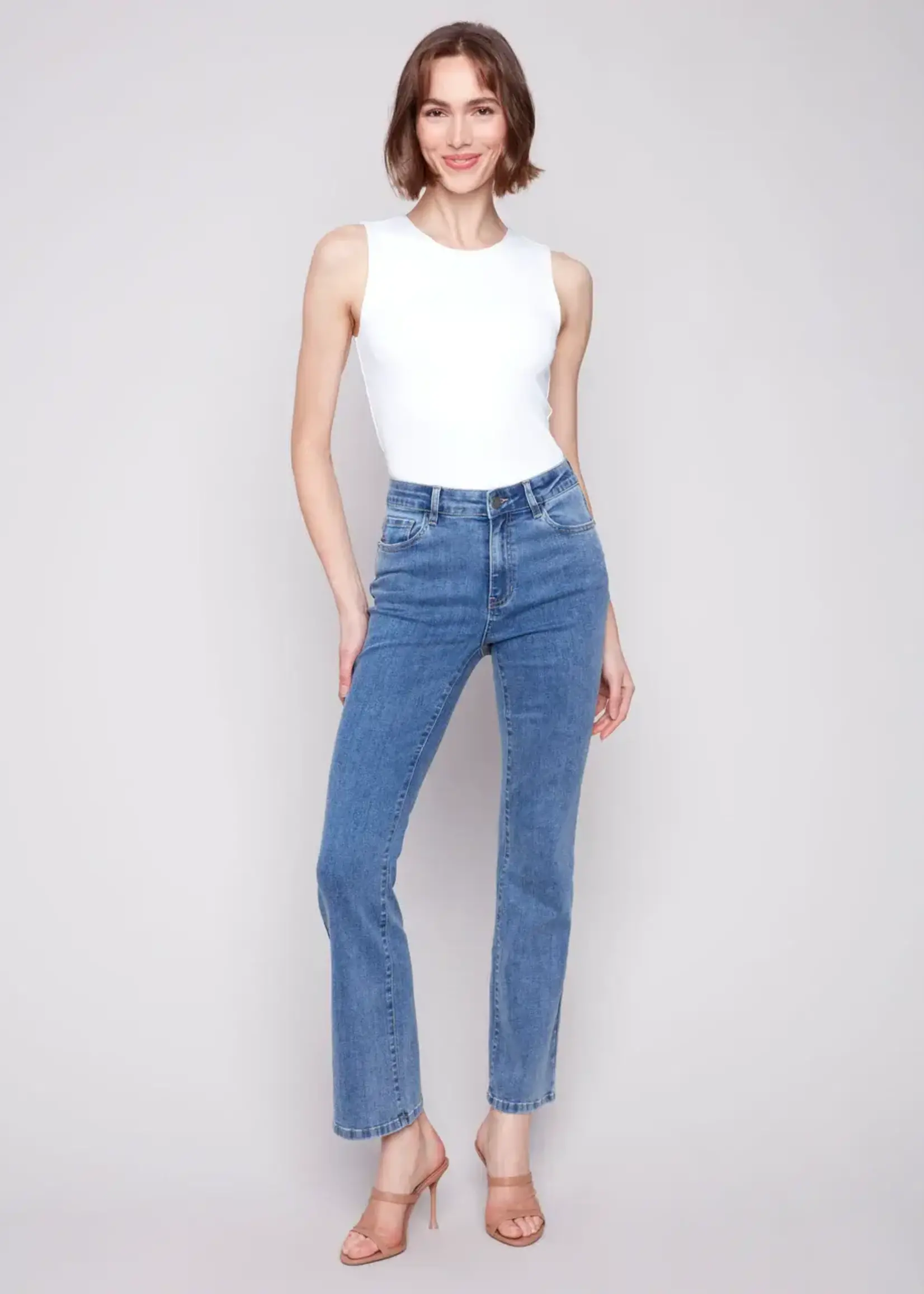 Charlie B Charlie B Celine Flare Leg Pant C5629