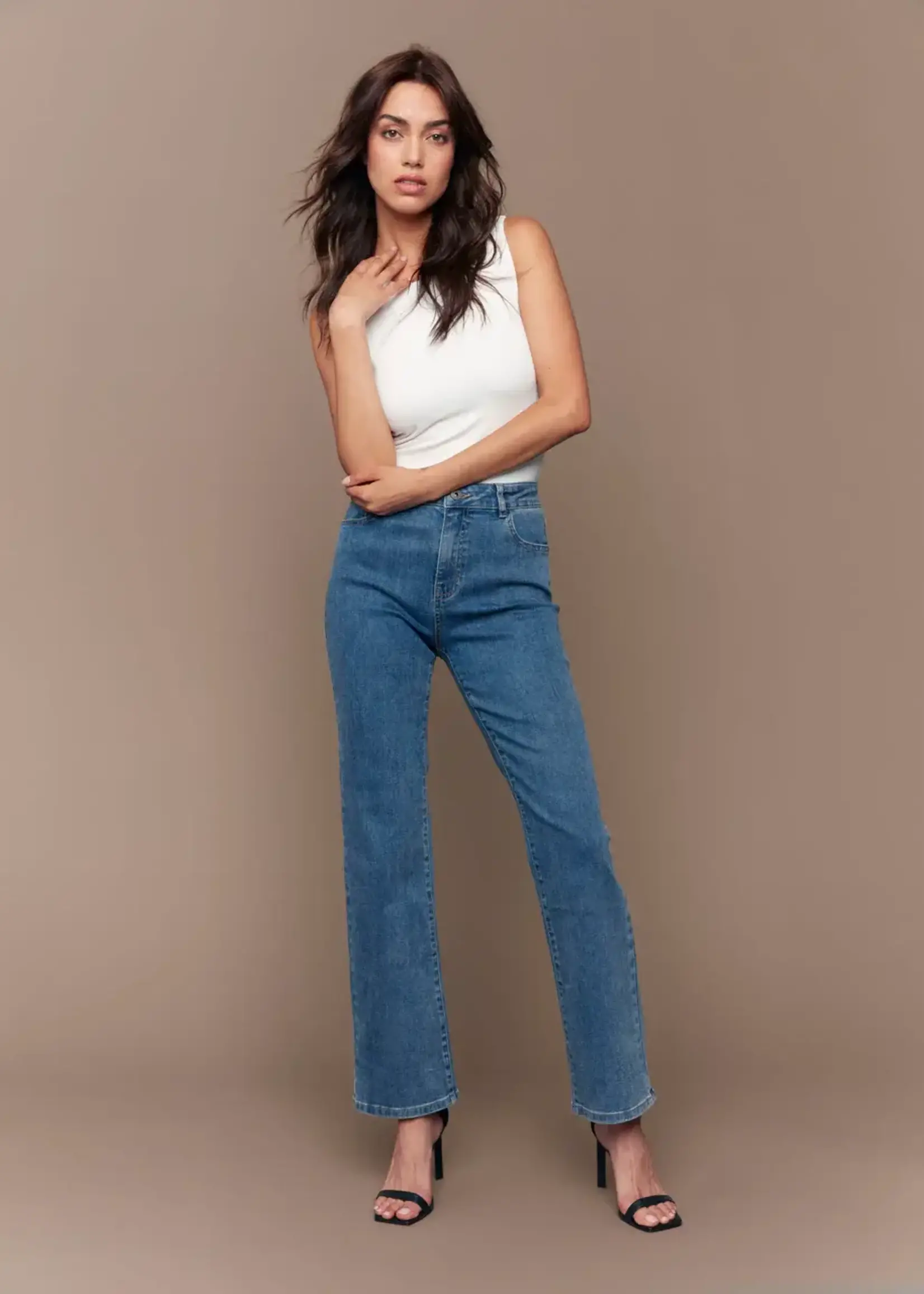 Charlie B Charlie B Celine Flare Leg Pant C5629