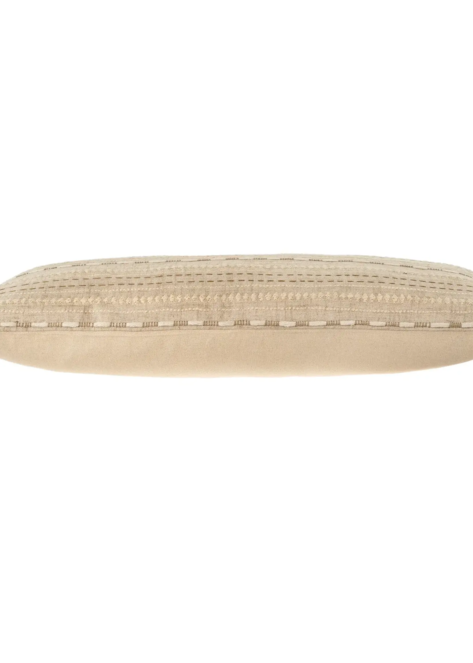 Indaba Alta Embroidered Pillow 14 x 31