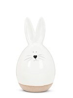 Abbott Small Matte & Shiny Rabbit - White / Natural