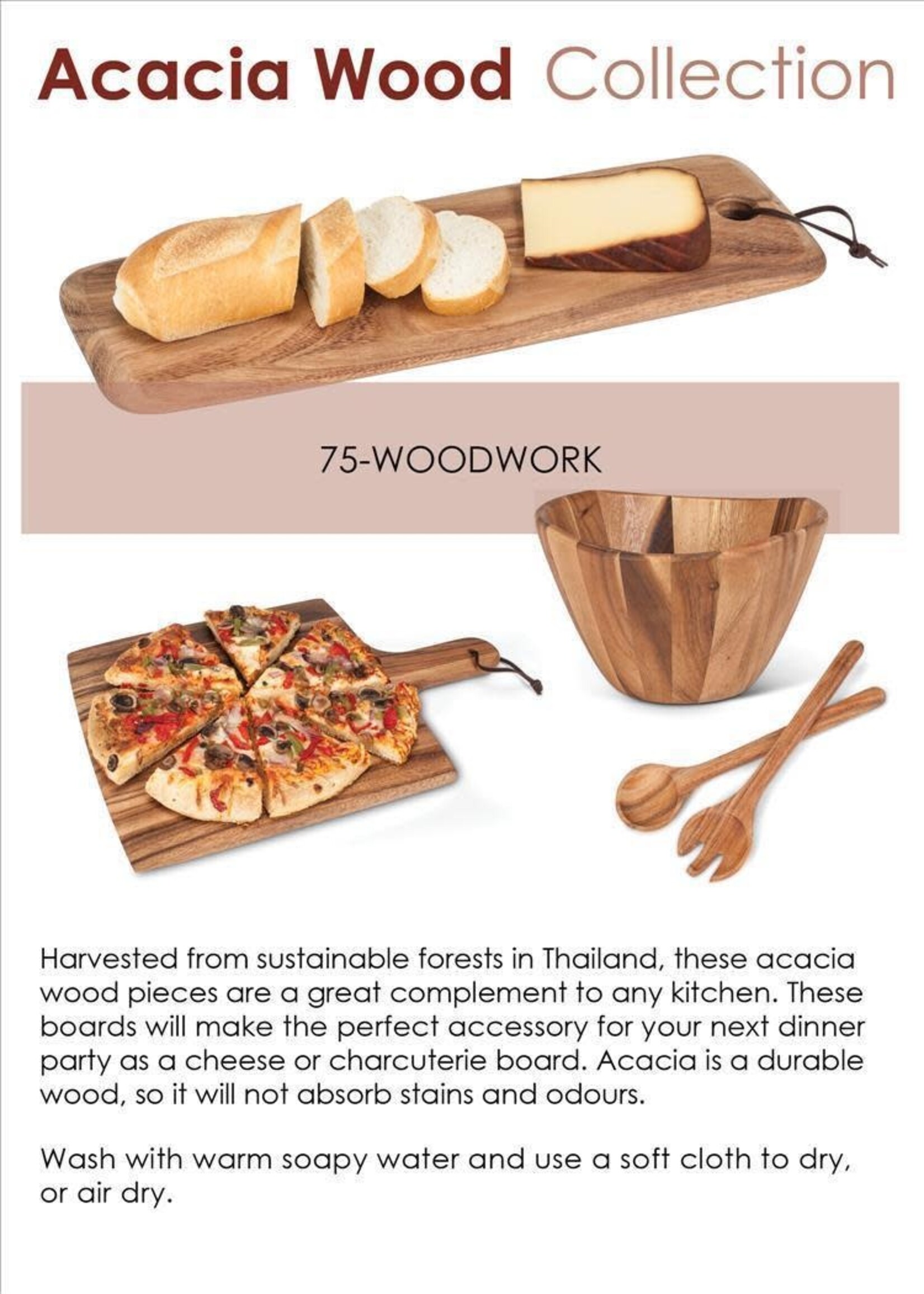 Abbott Natural Salad Servers