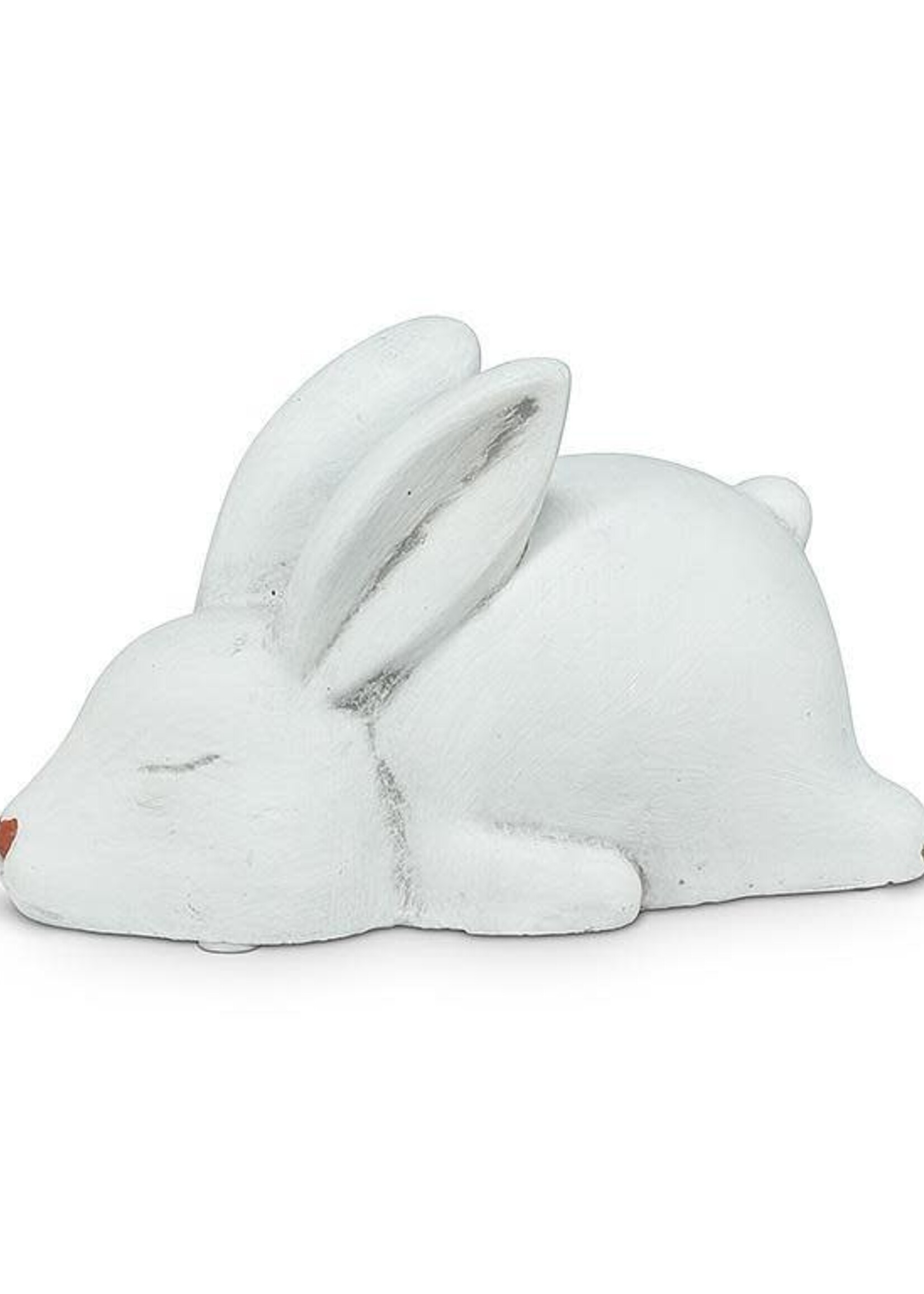 Abbott Sleeping White Bunny - 6"