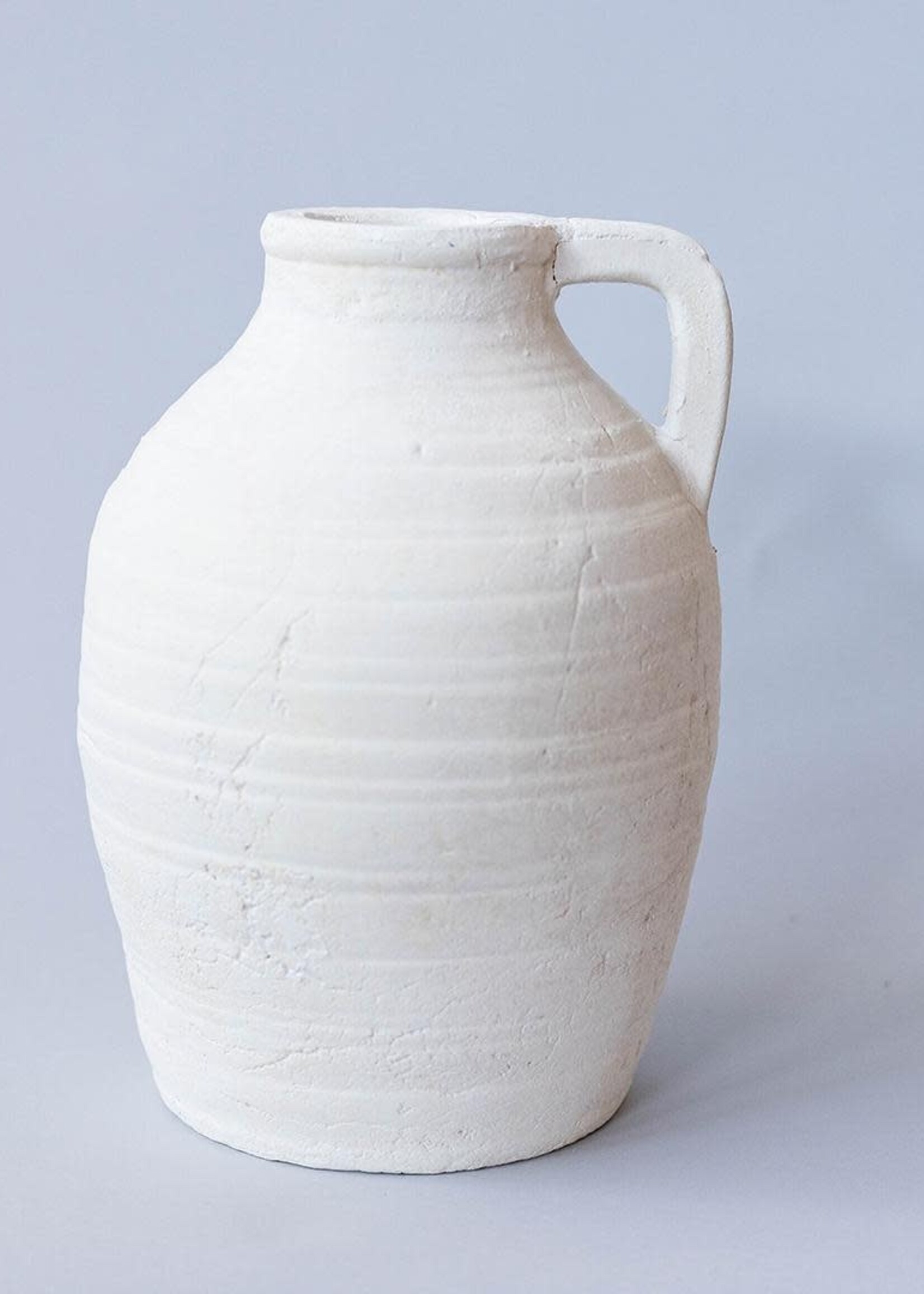 Forpost Trade Inc Cement Vase With One Handle