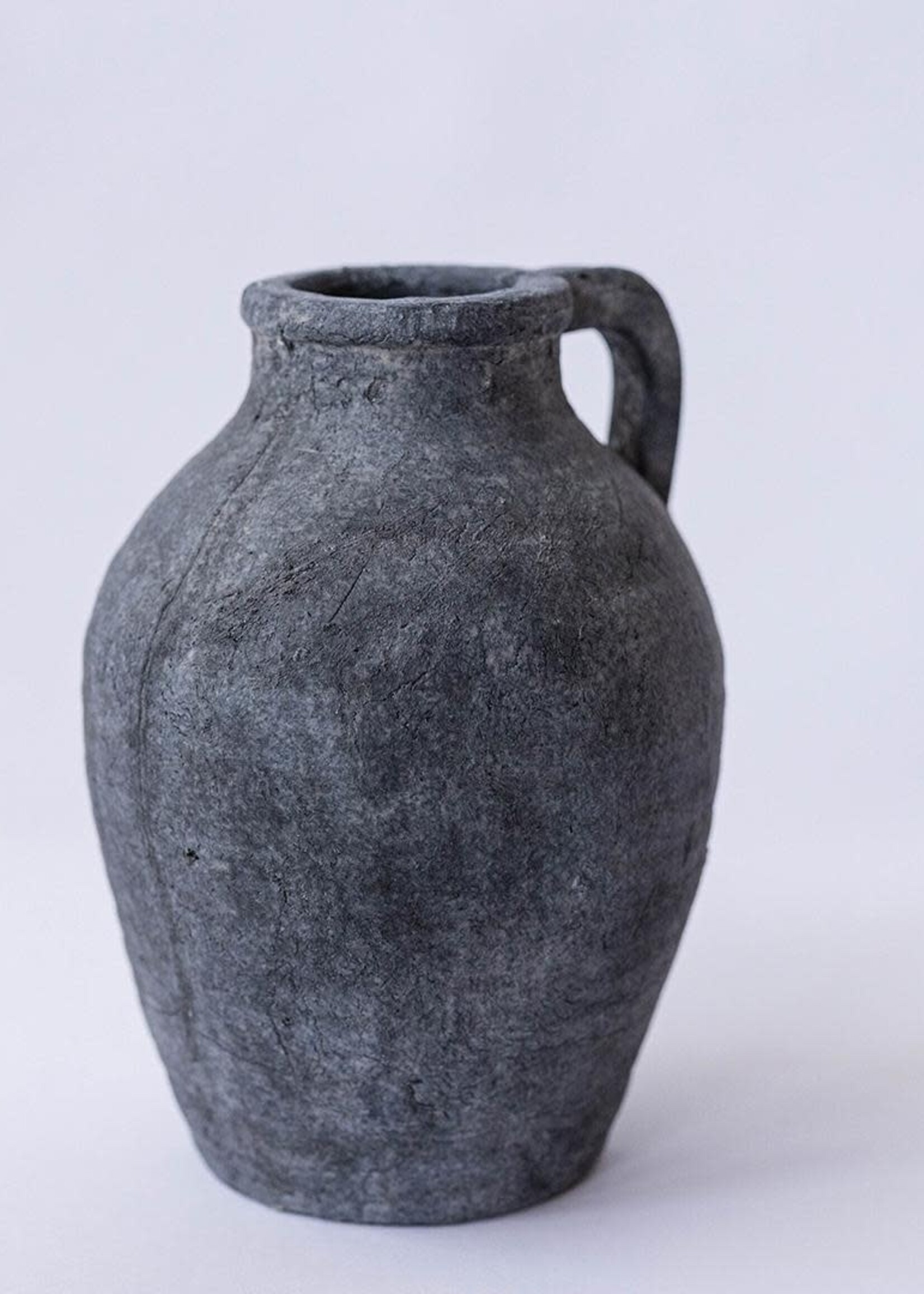 Forpost Trade Inc Cement Vase With One Handle