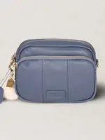 Pom Pom London Pom Pom Mayfair Bag & Accessories - Slate Blue