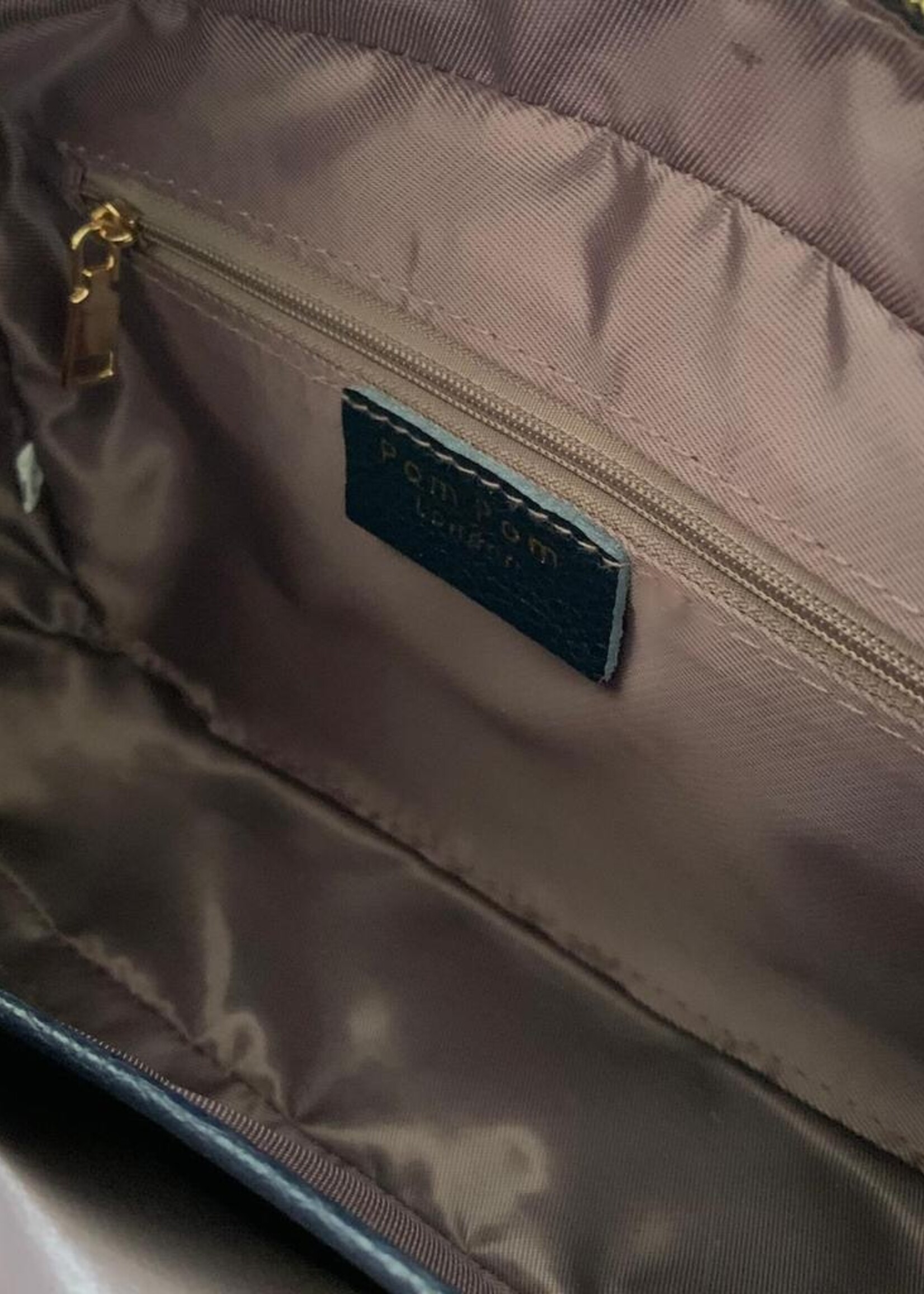 Pom Pom London Pom Pom Mayfair Bag & Accessories - Slate Blue