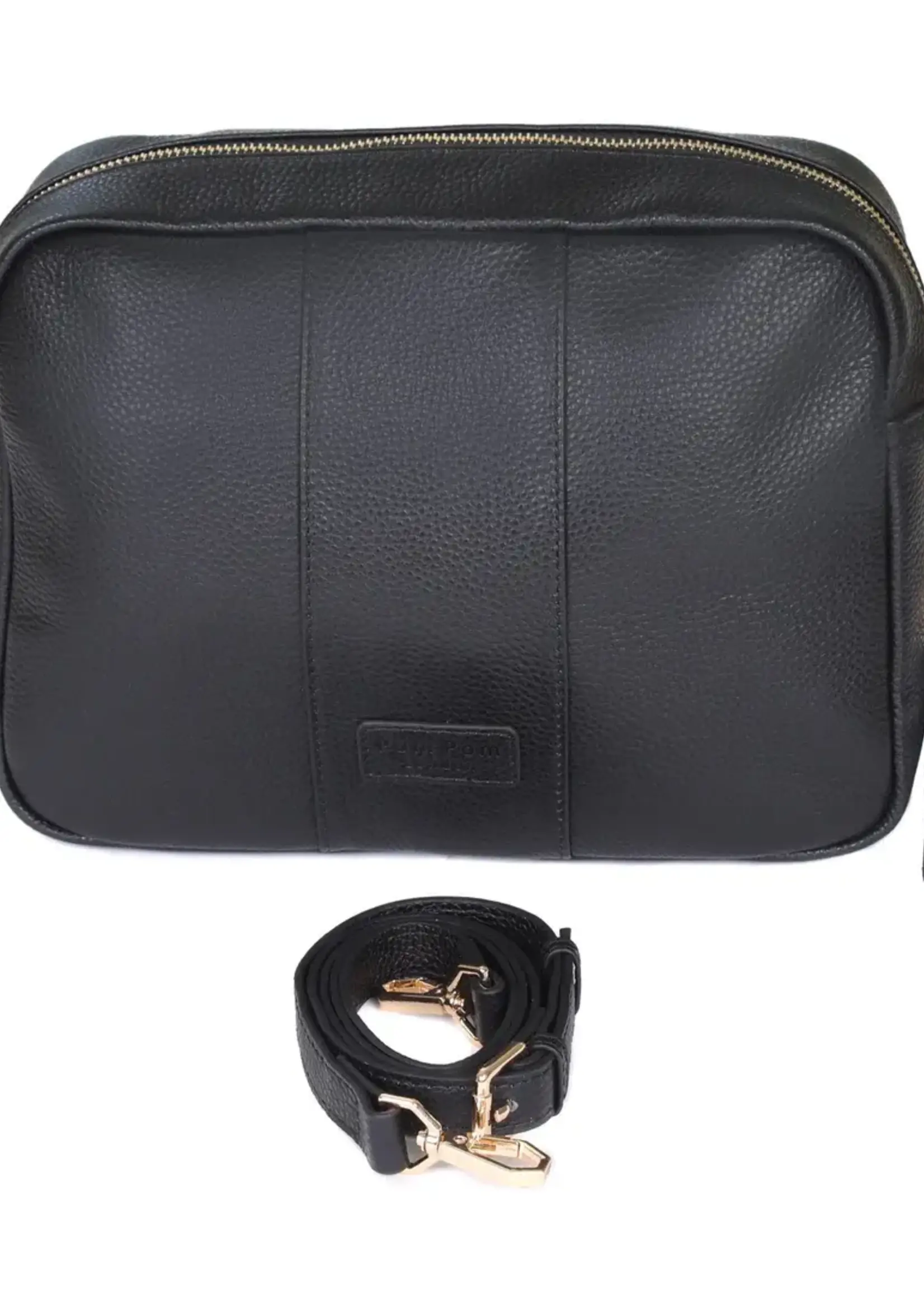 Pom Pom London Pom Pom Original City Plus Bag & Accessories - Black