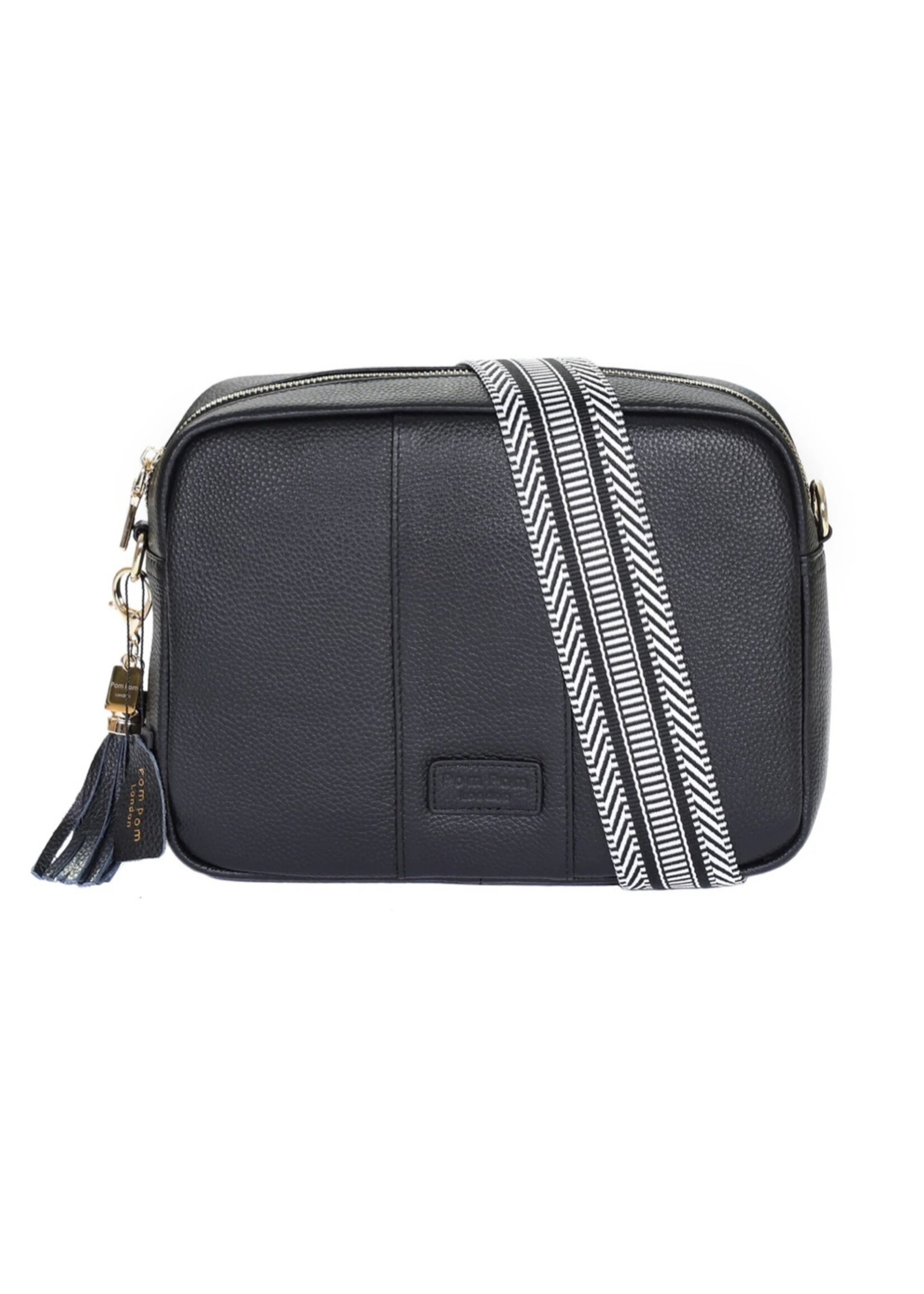 Pom Pom London Pom Pom Original City Plus Bag & Accessories - Black