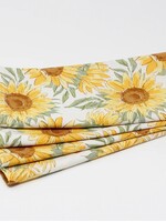 Mahogany Sunflowers Napkins Set of 4