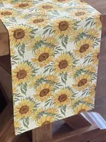 Mahogany Sunflowers Runner